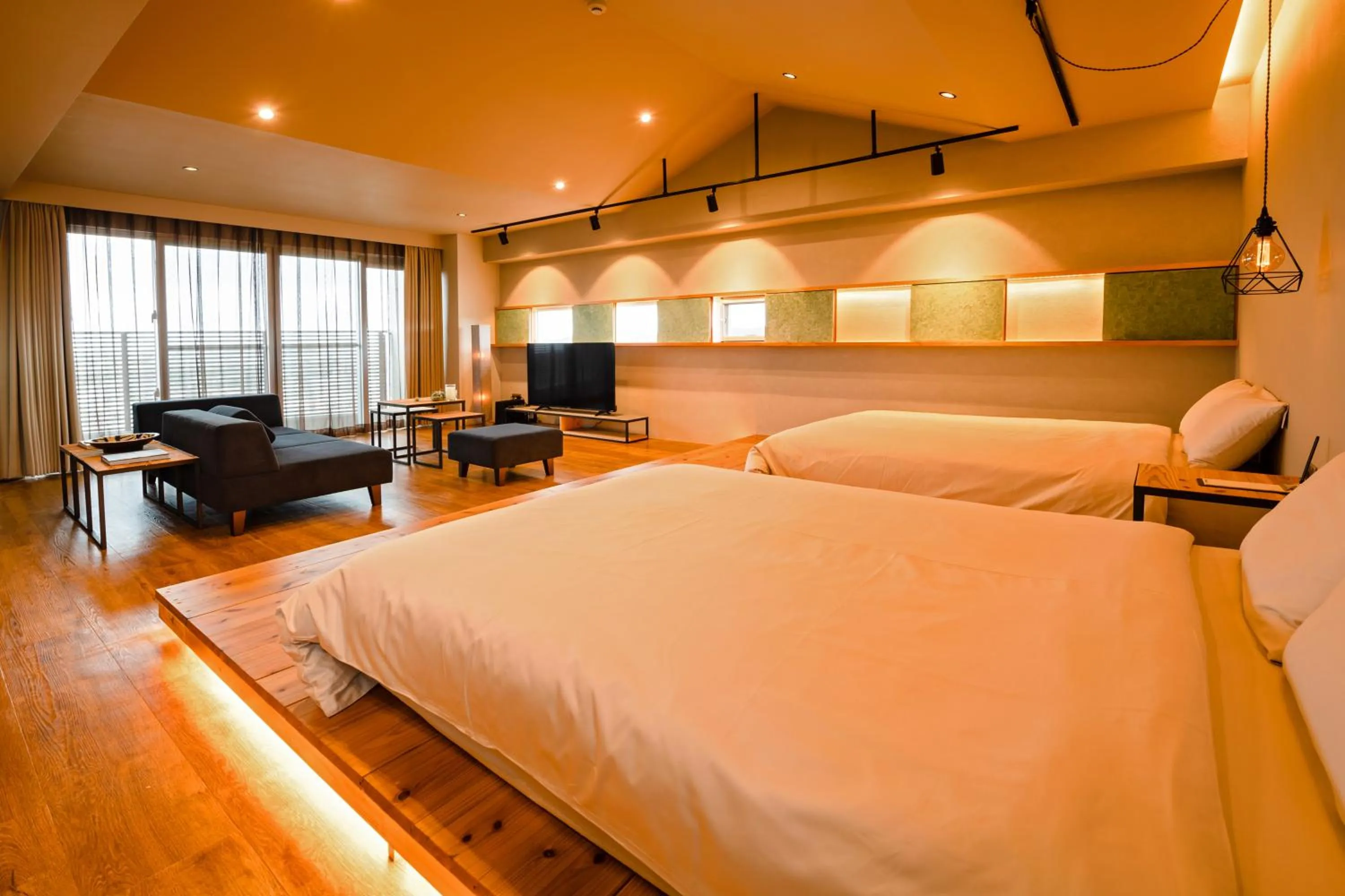 Photo of the whole room, Bed in D-and Stay 5 Resort Okinawa