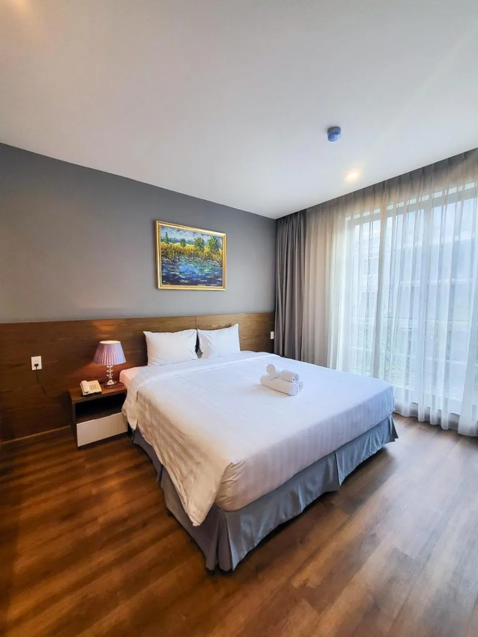 Bedroom, Bed in Thao Trang Laluxe Hotel Phu My Hung