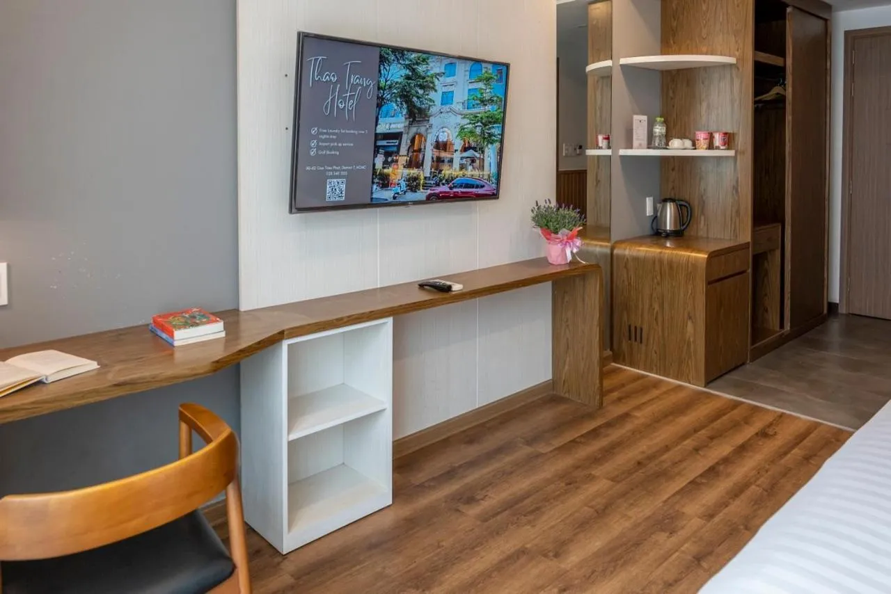 Bedroom, Bed in Thao Trang Laluxe Hotel Phu My Hung