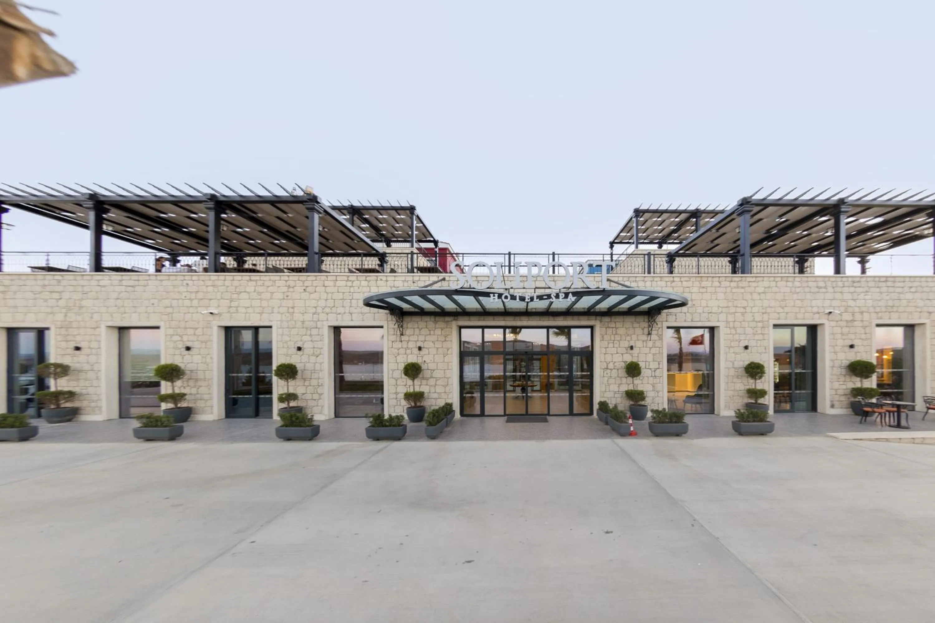 Property building in Soliport Hotel & SPA