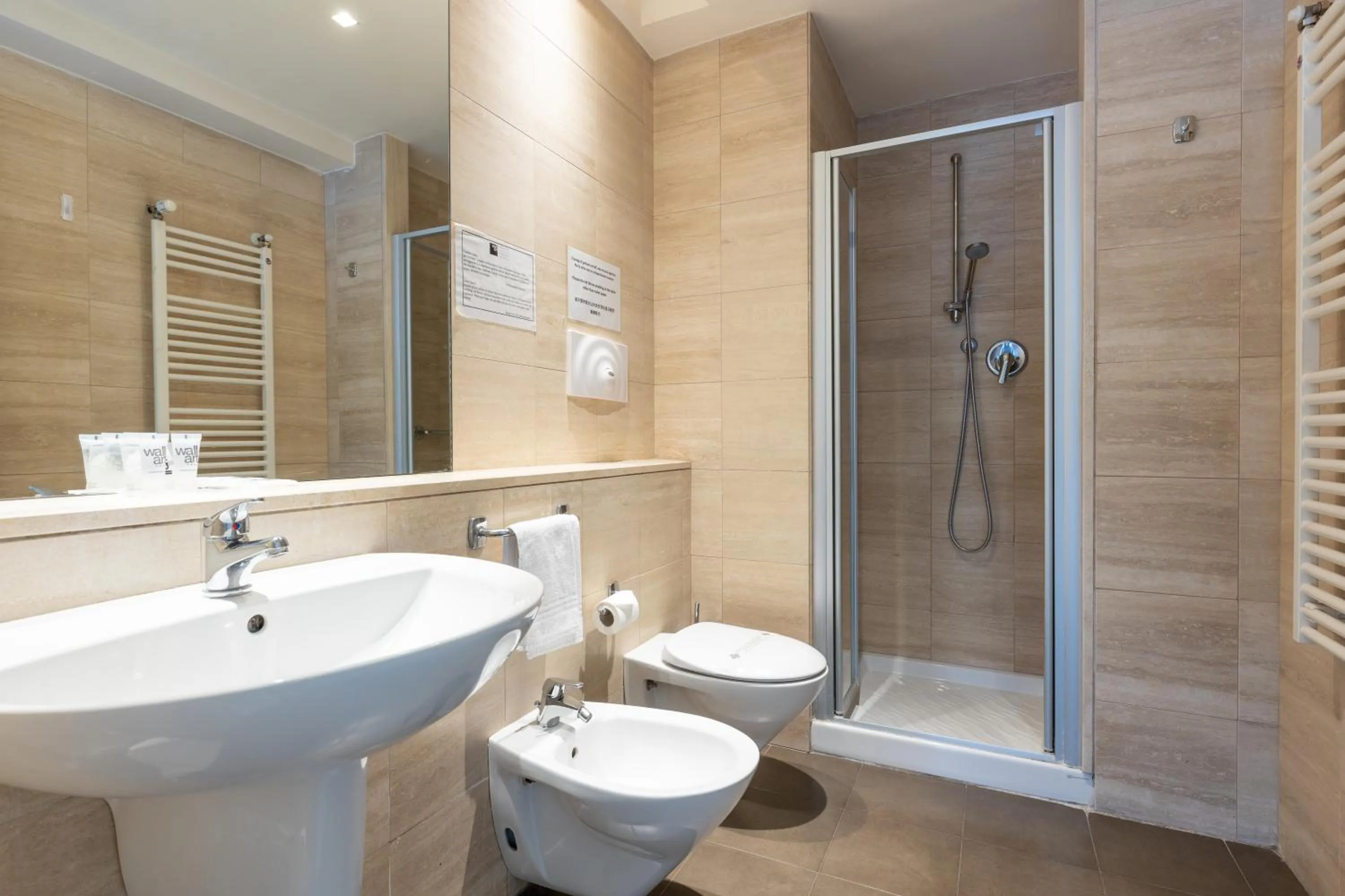 Bathroom in Wall Art Hotel & Residence