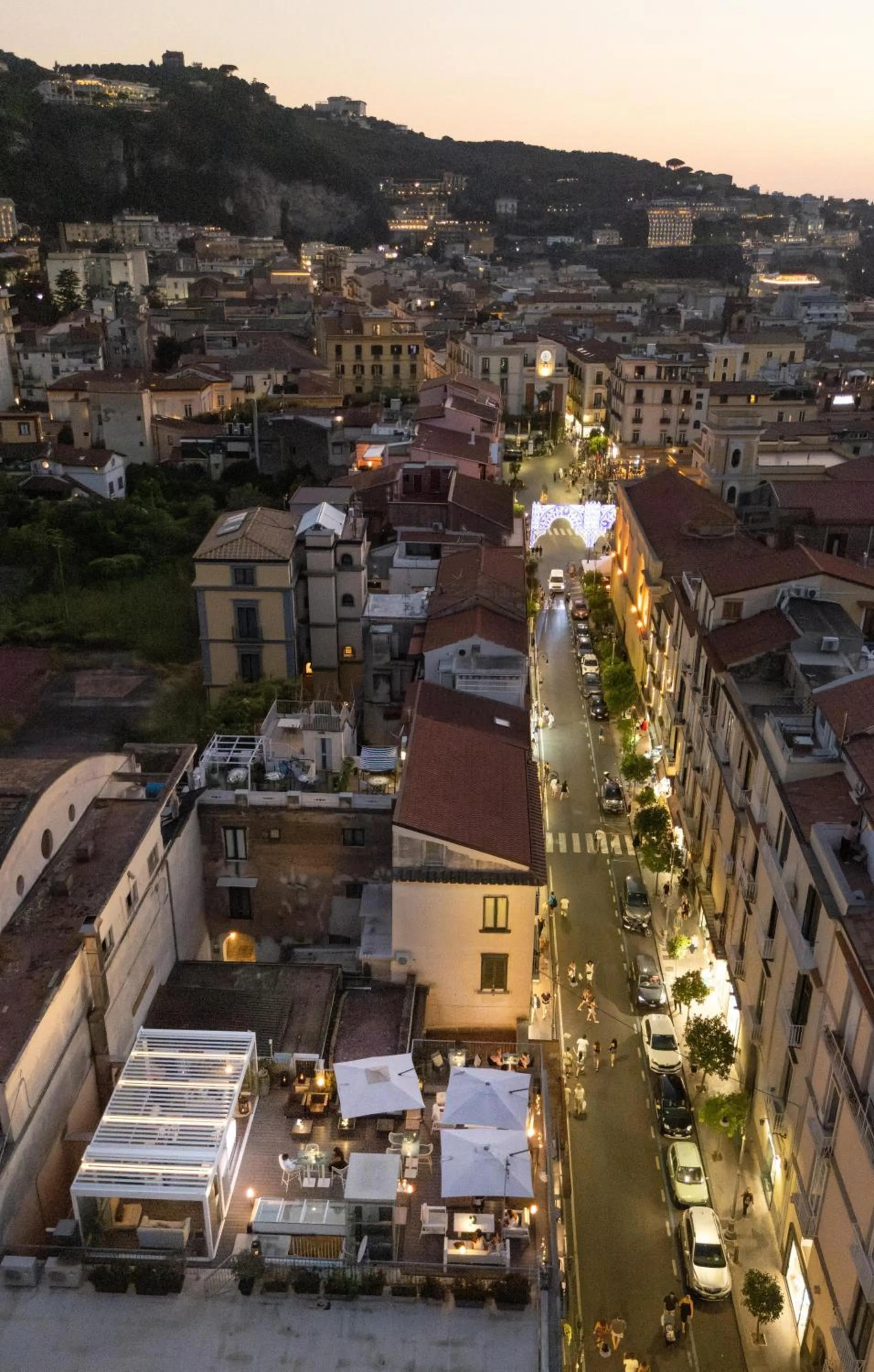 Bird's eye view in Hotel Sorrento City