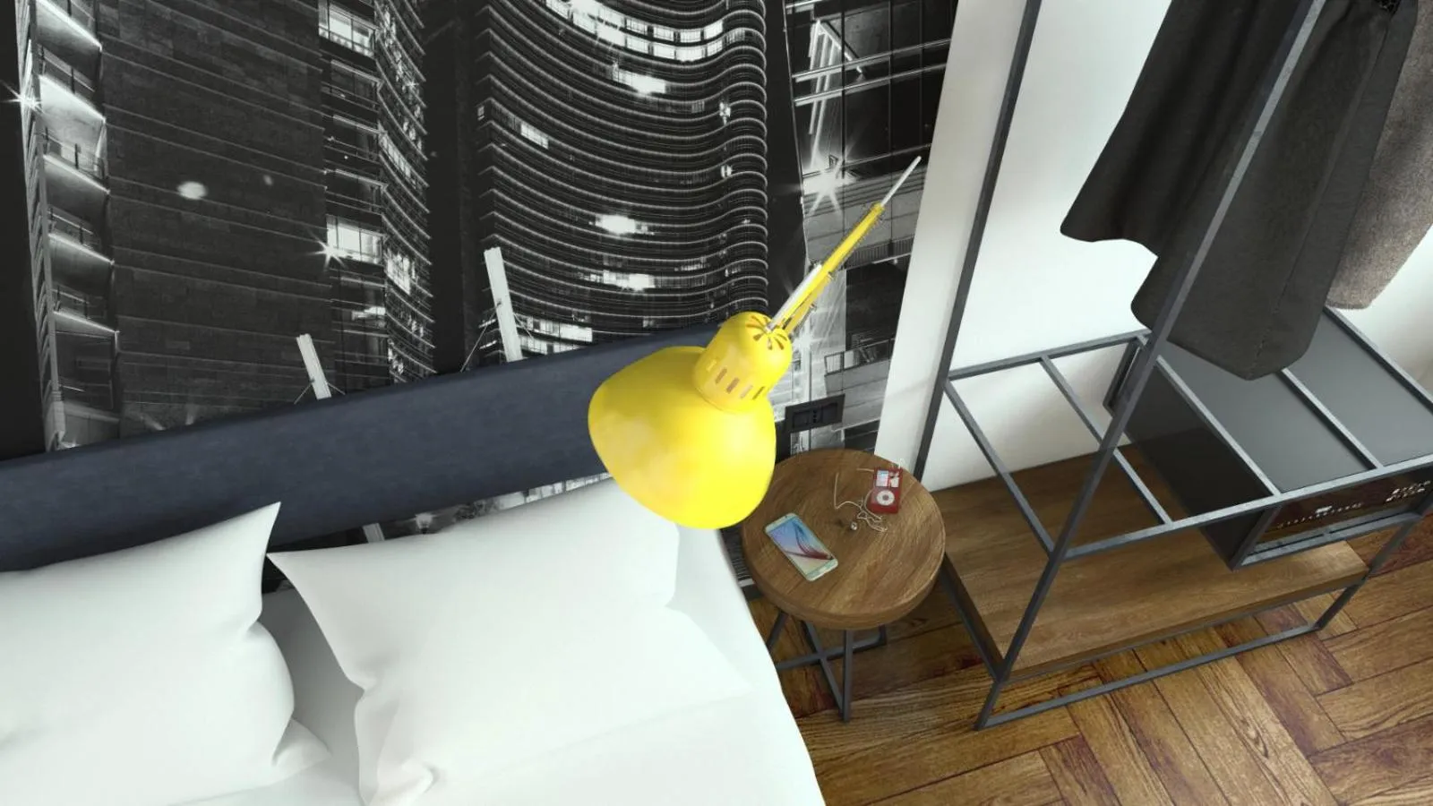 Bedroom in Hotel Roxy