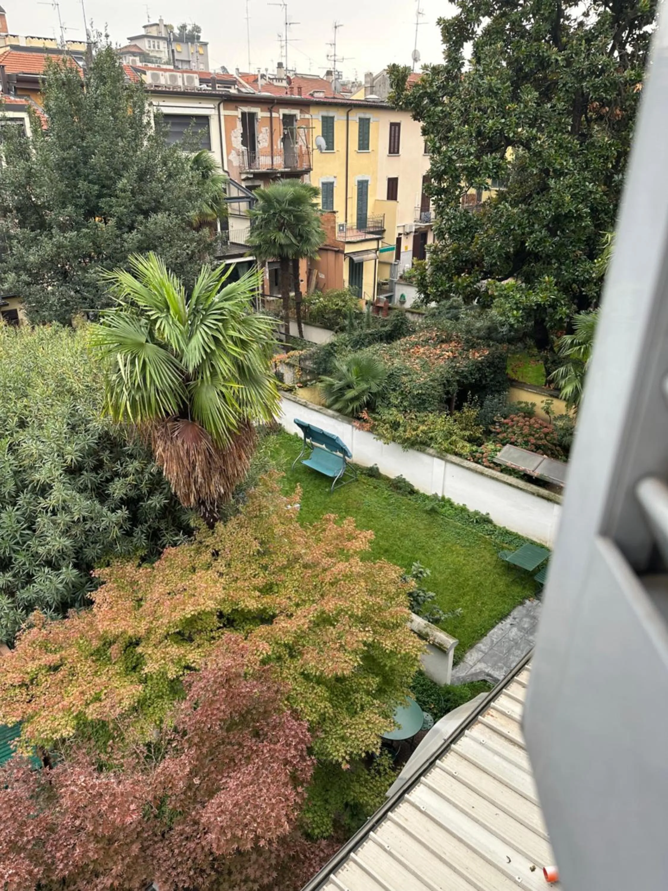 Inner courtyard view in Hotel Aspromonte