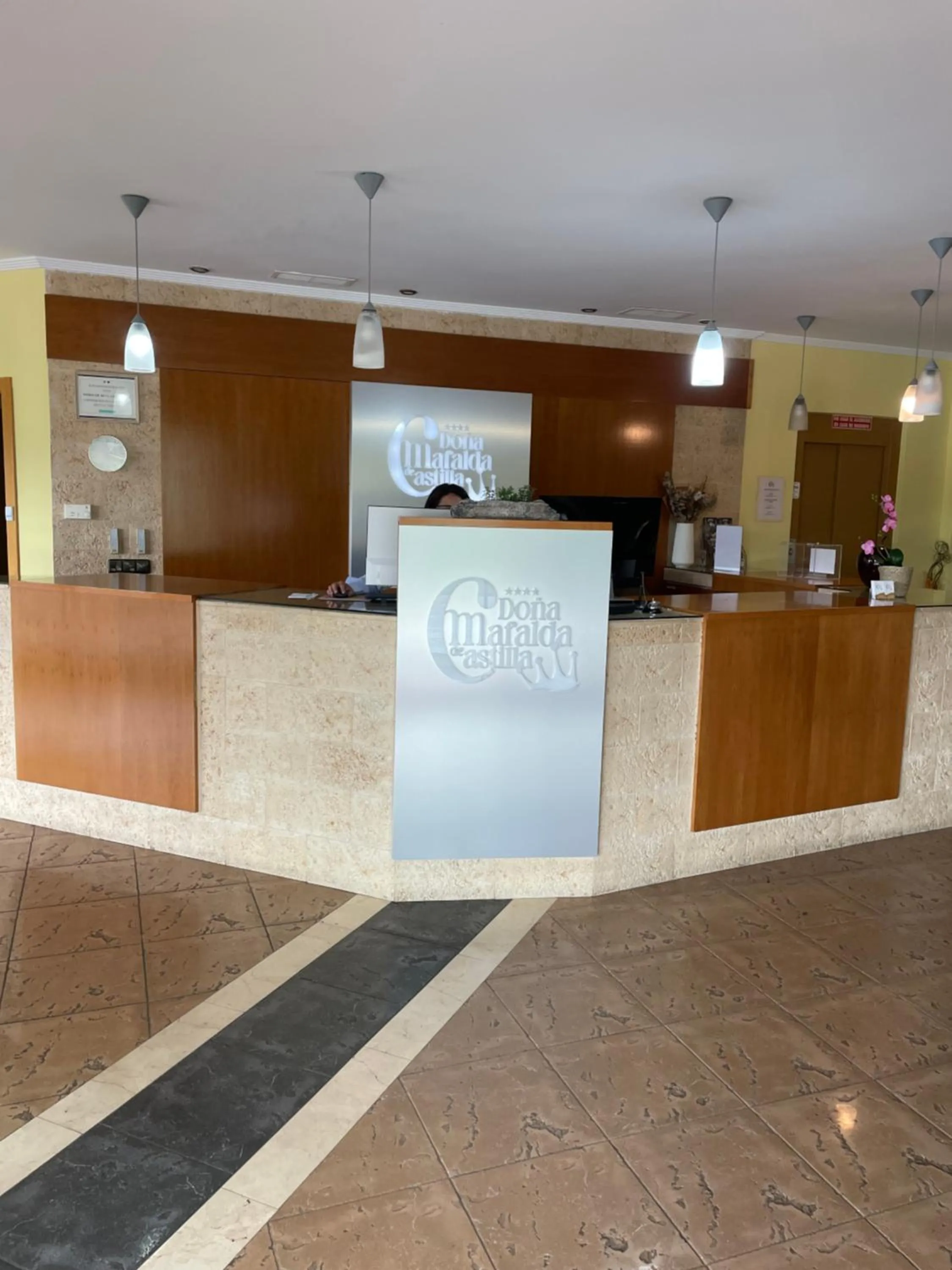 Lobby or reception in Hospedium Hotel Doña Mafalda de Castilla