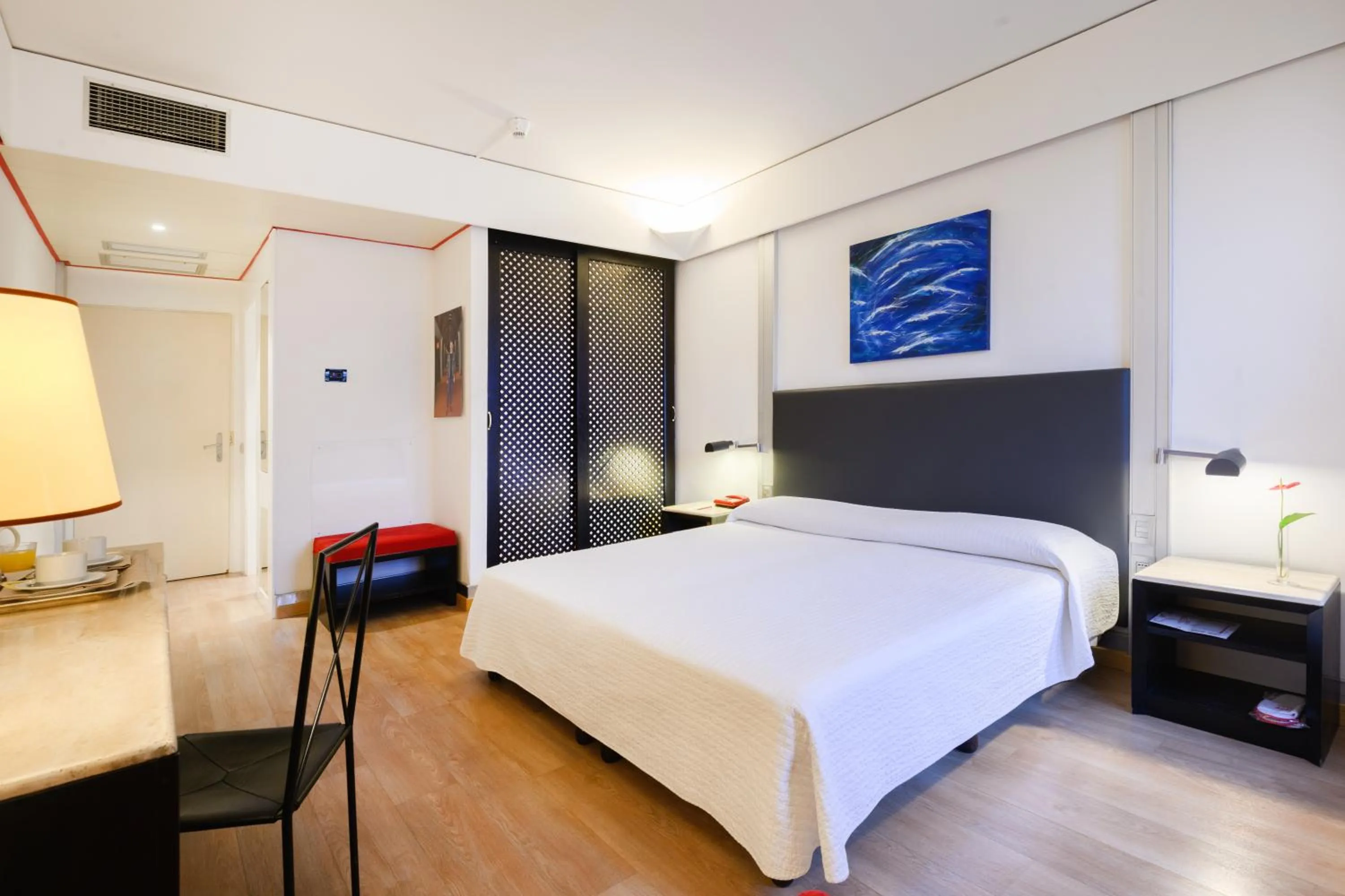 Bedroom, Bed in Art Hotel Museo