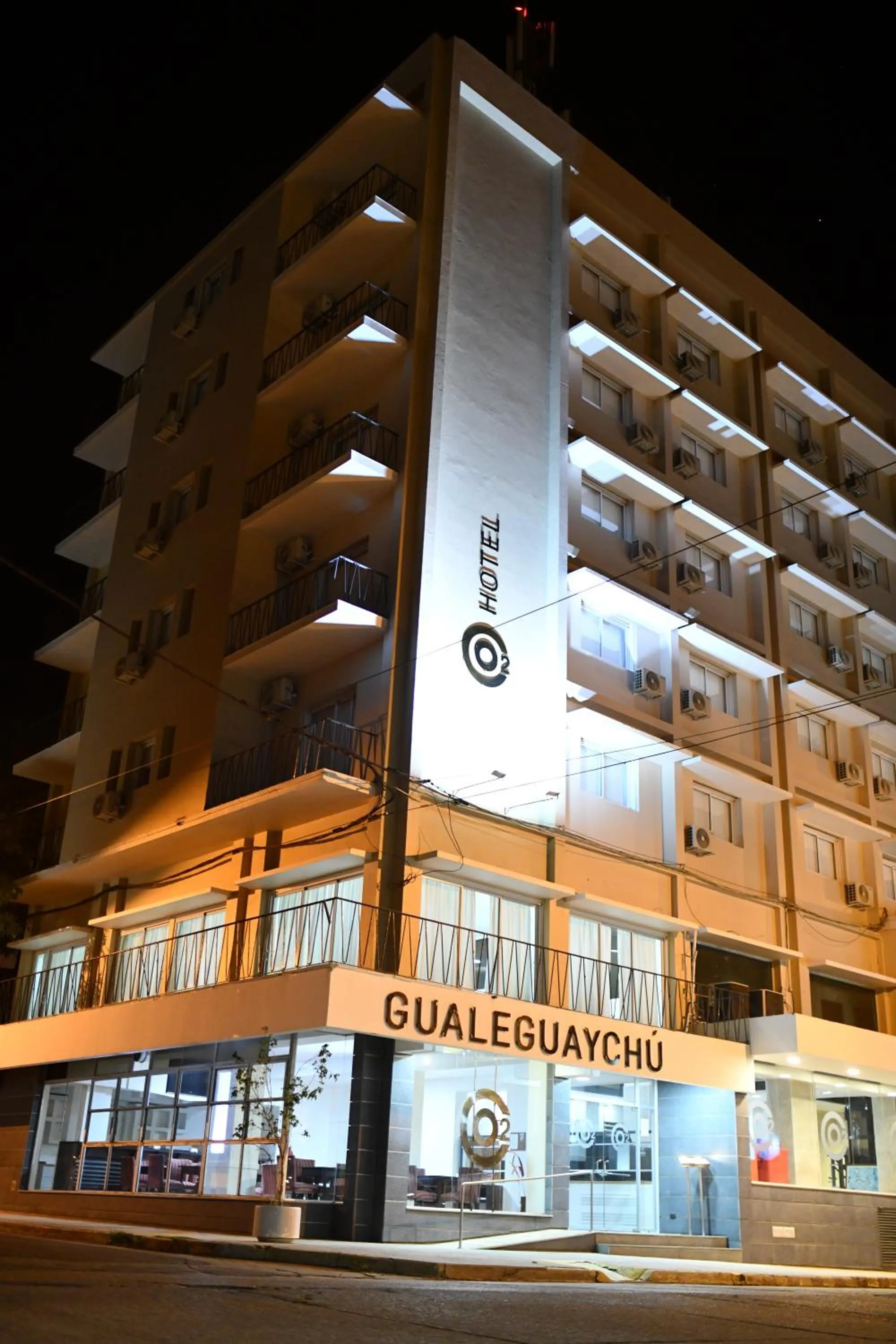 Property building in O2 Hotel Gualeguaychú