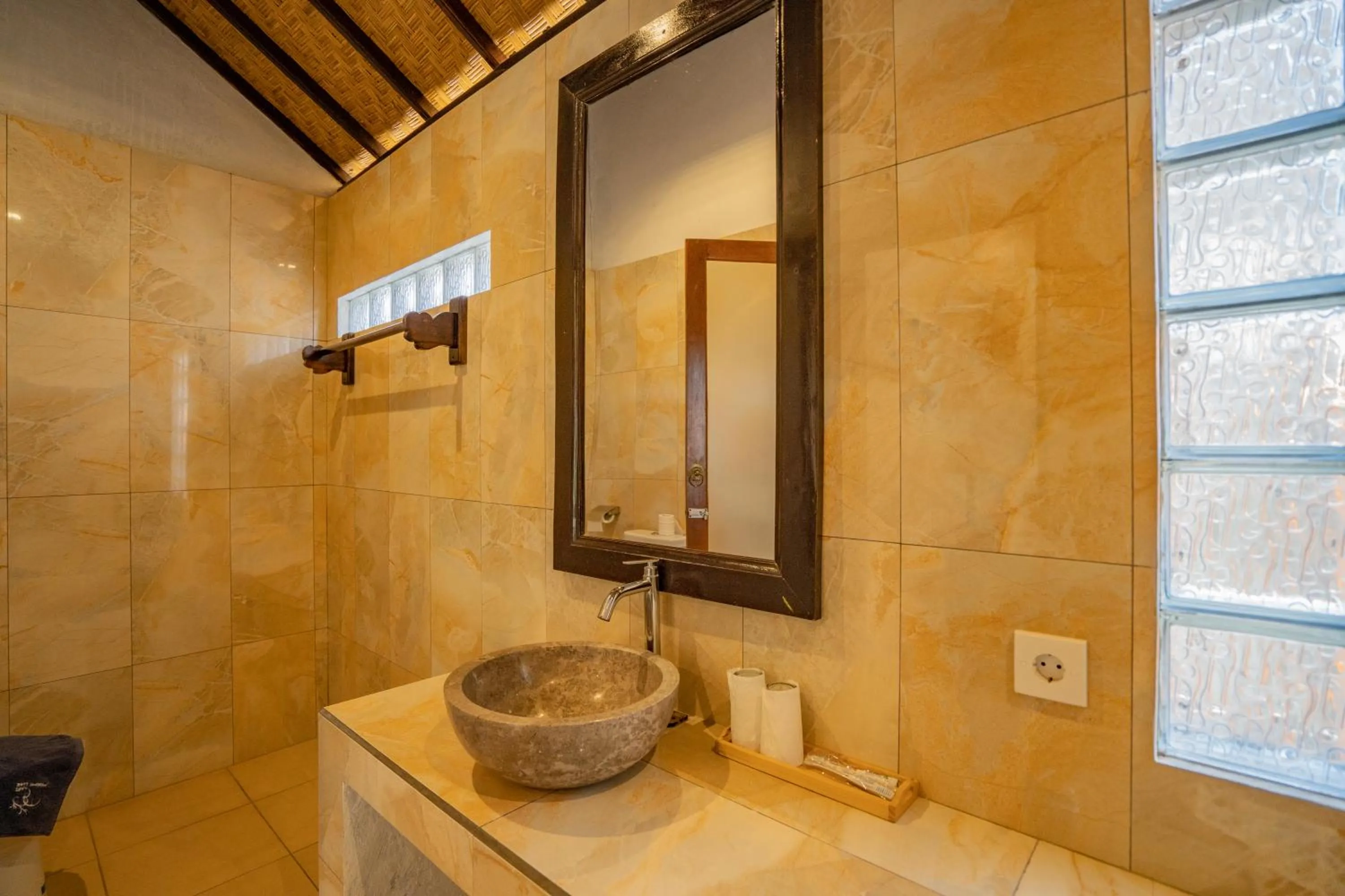 Shower in The Bali Menjangan Boutique Villas & Dive Center