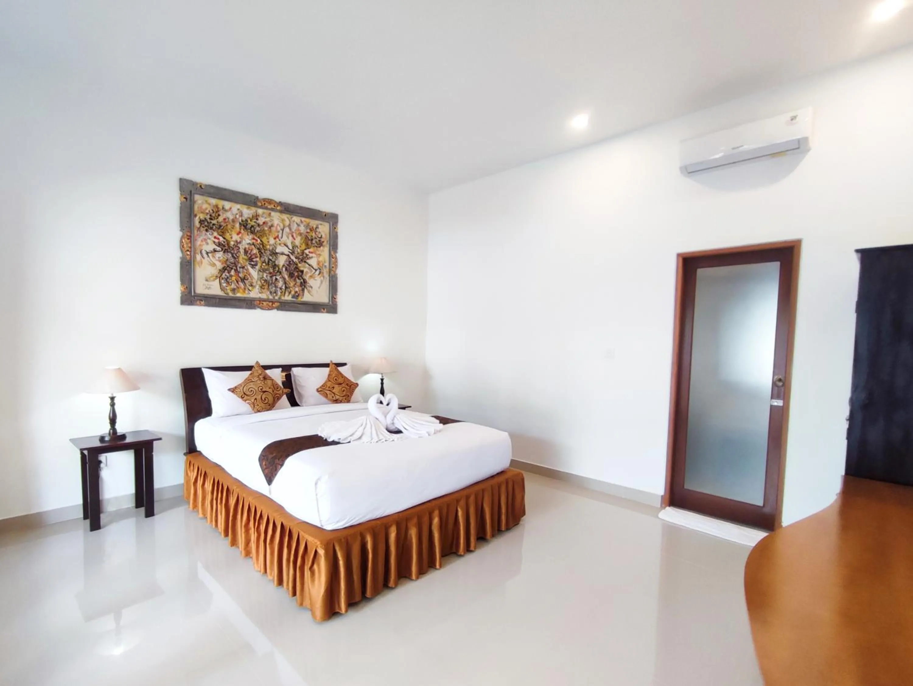 Bed in The Bali Menjangan Boutique Villas & Dive Center