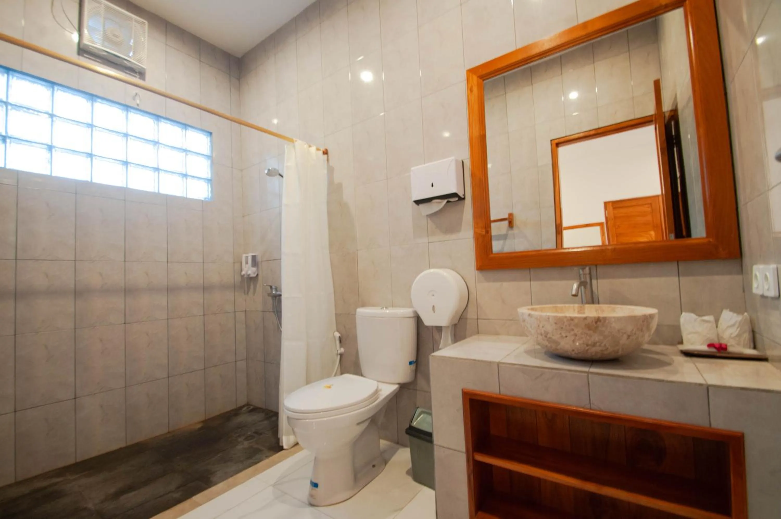 Bathroom in The Bali Menjangan Boutique Villas & Dive Center