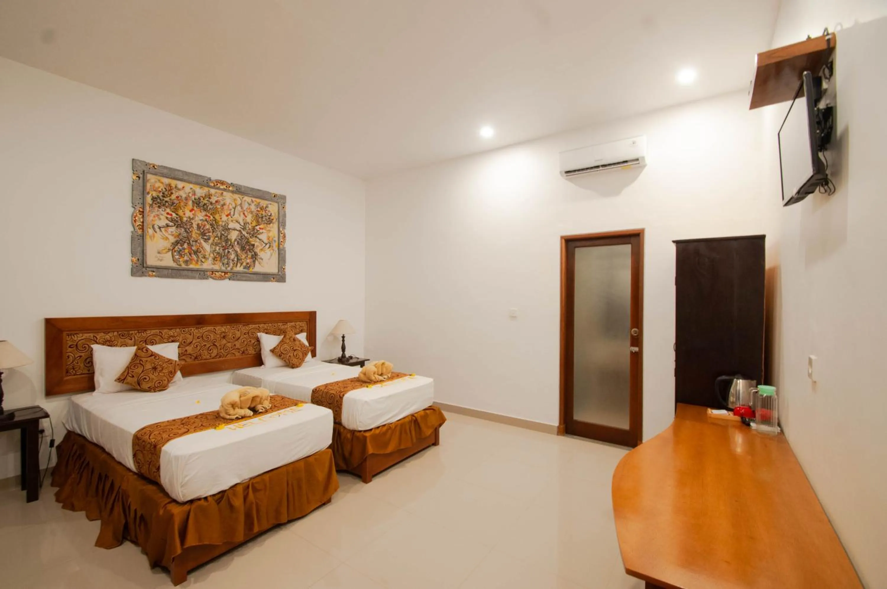 Bedroom, Bed in The Bali Menjangan Boutique Villas & Dive Center