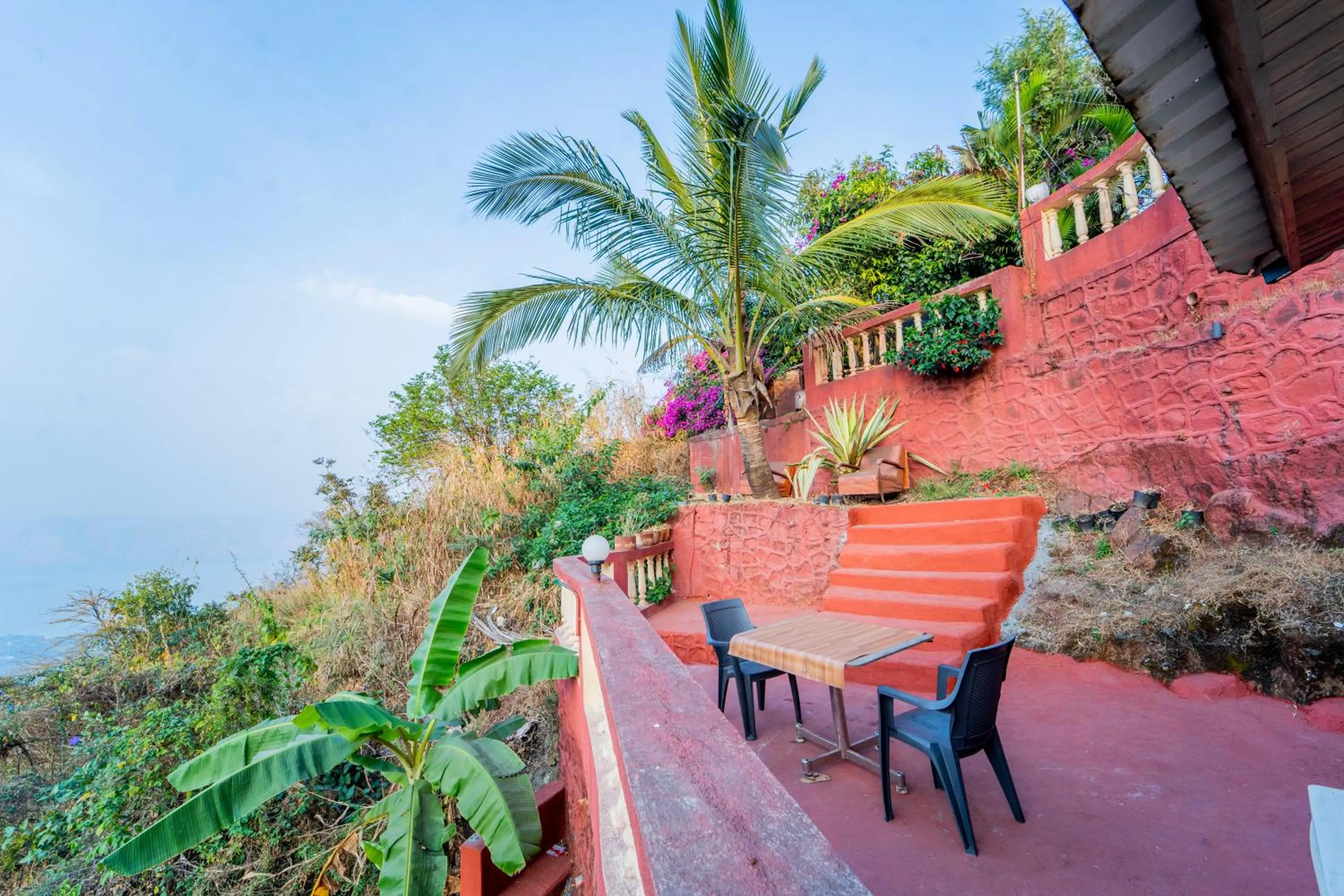 Patio in Sharayu Holidays Valley View