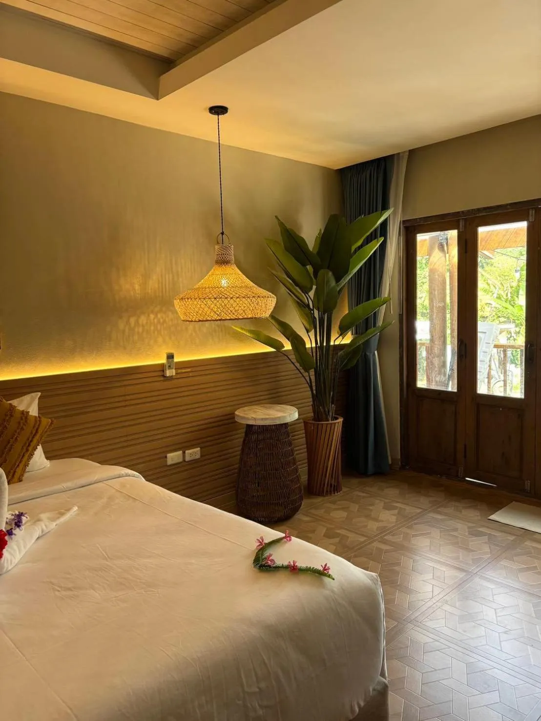 Bed in Amity Beach Resort