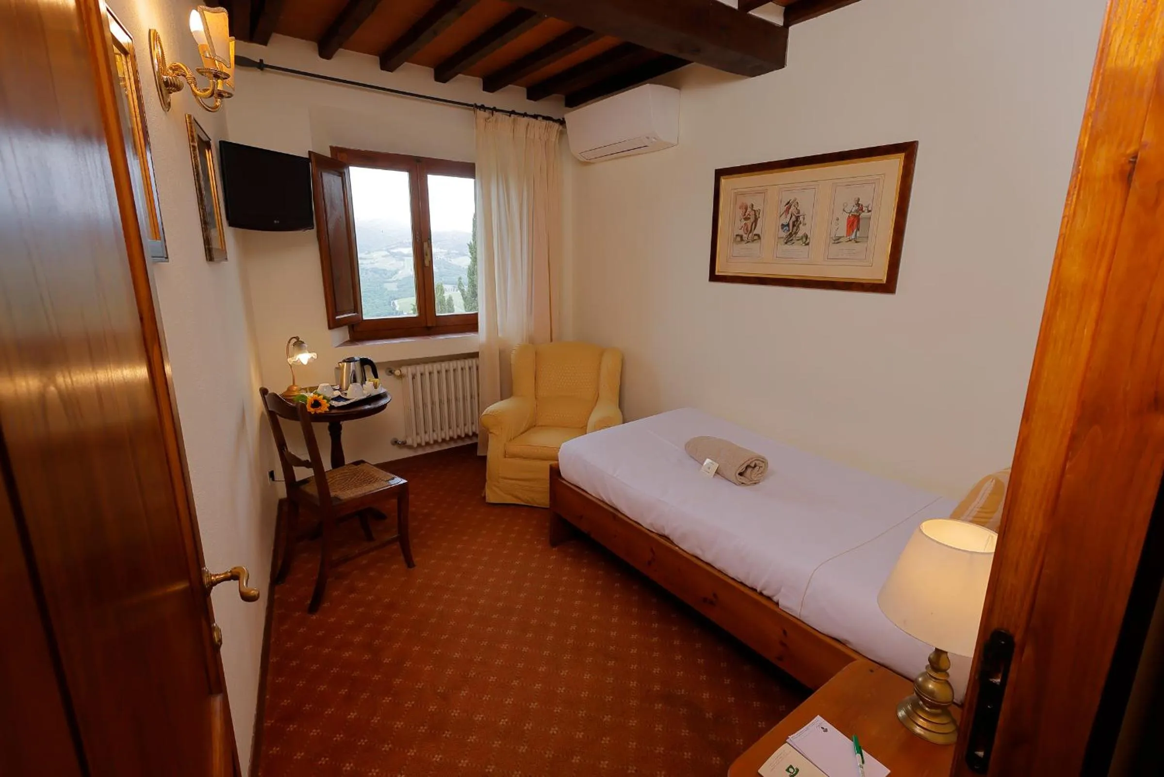 Bed in Relais Vignale & Spa