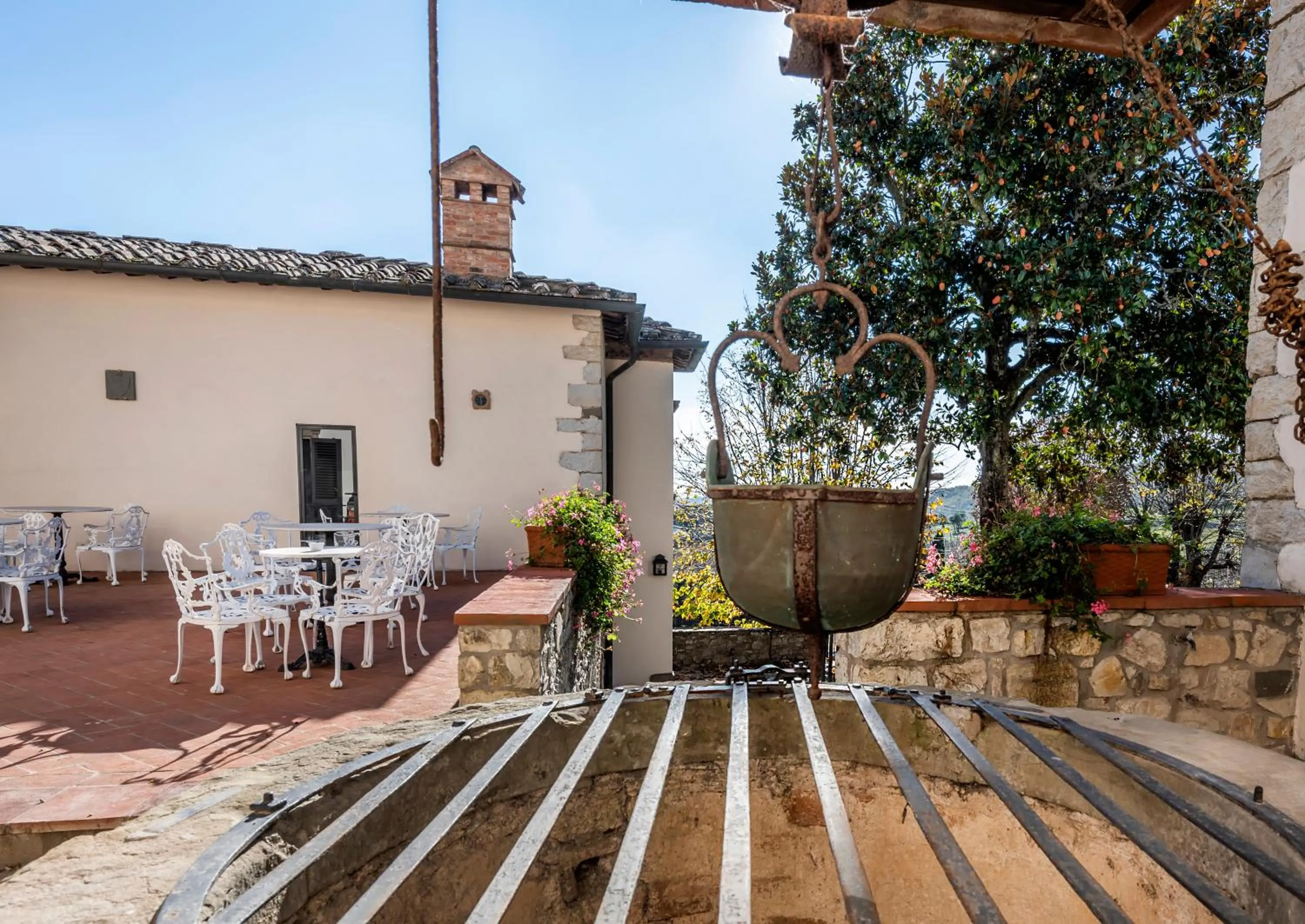 Garden in Relais Vignale & Spa