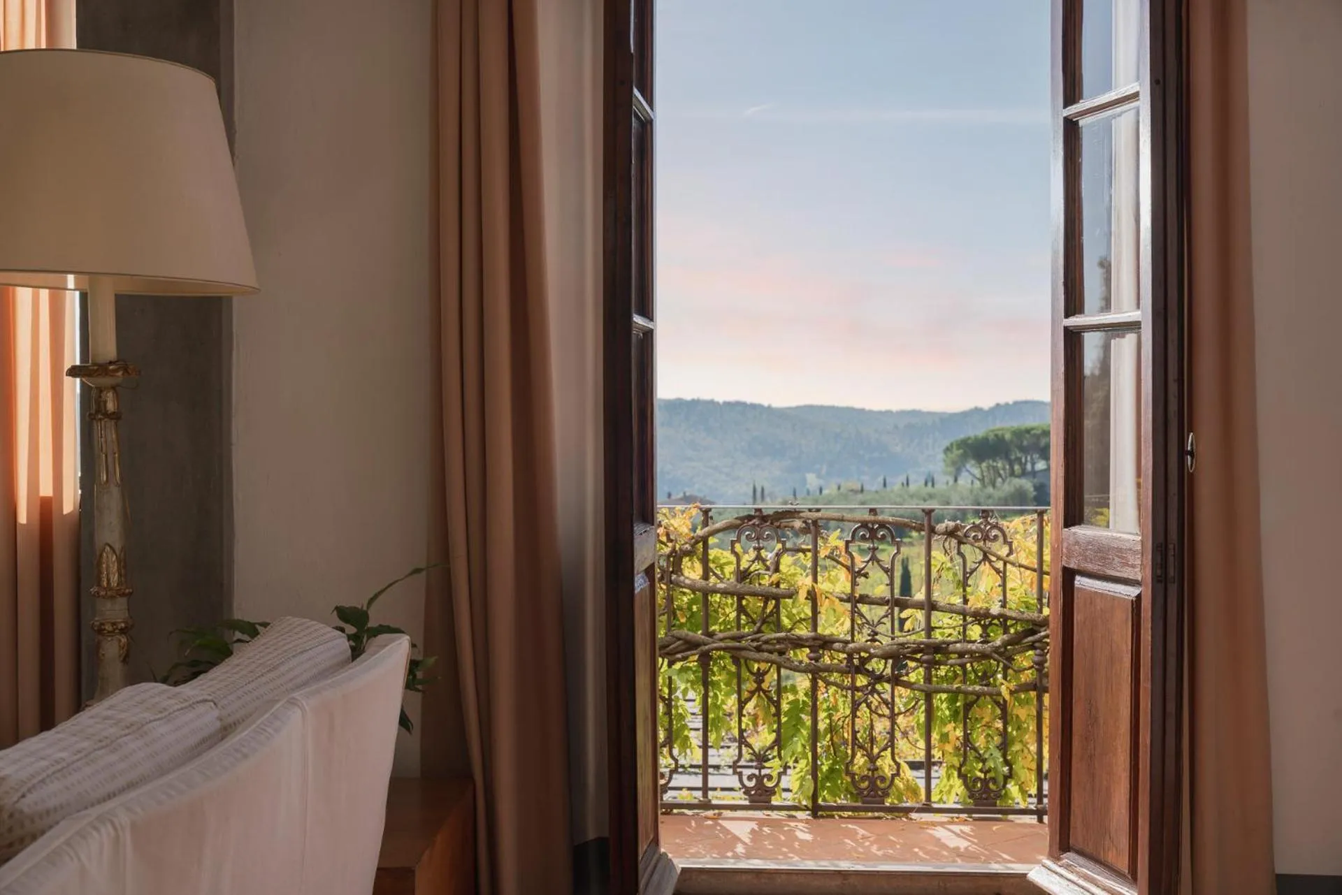 Bed in Relais Vignale & Spa