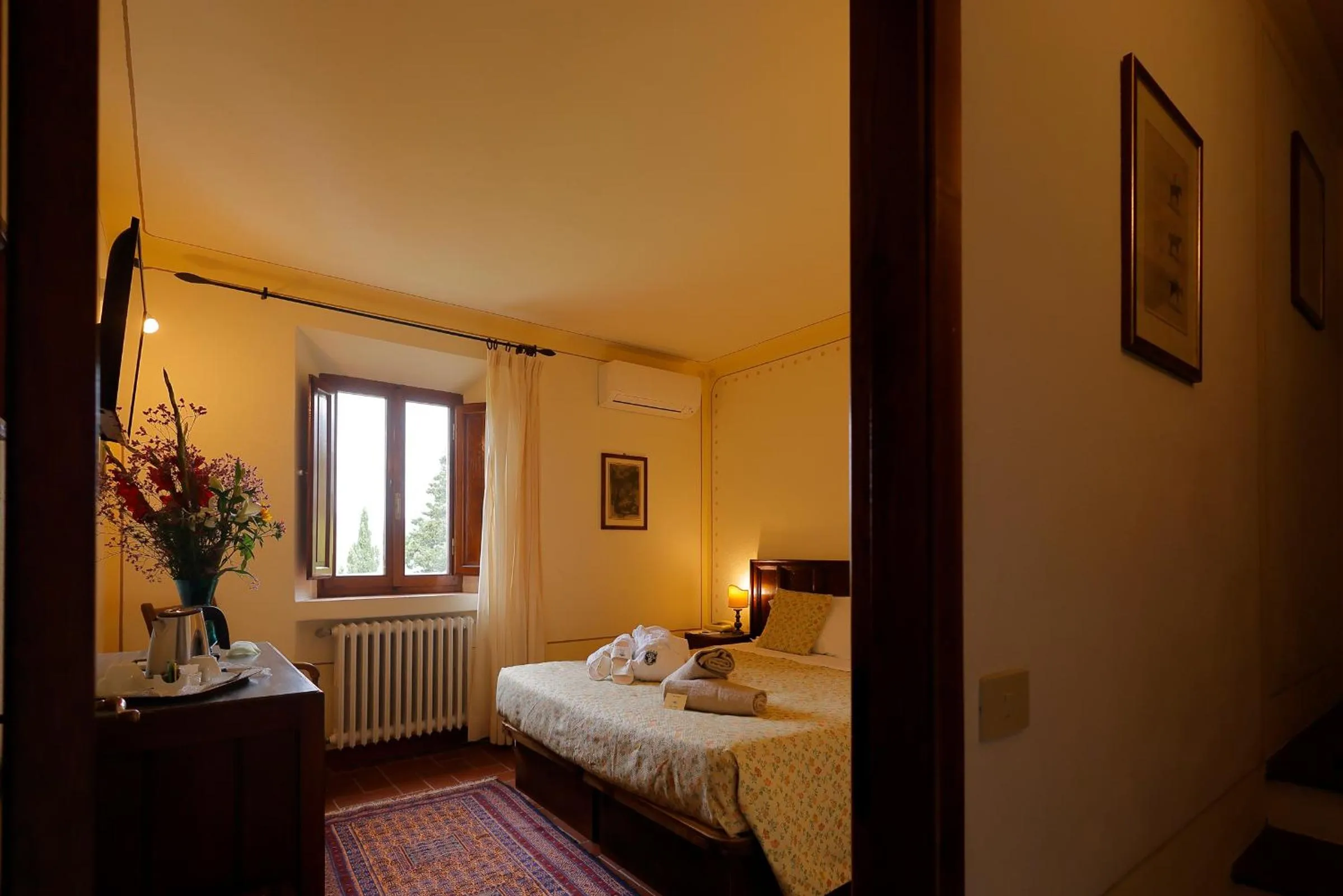 Bed in Relais Vignale & Spa