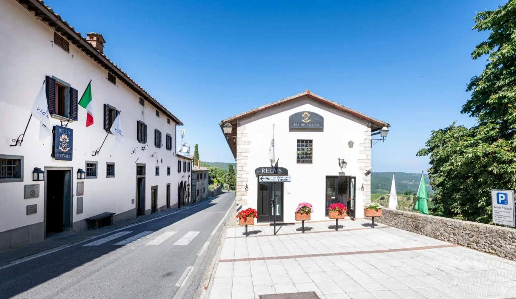 Property building in Relais Vignale & Spa