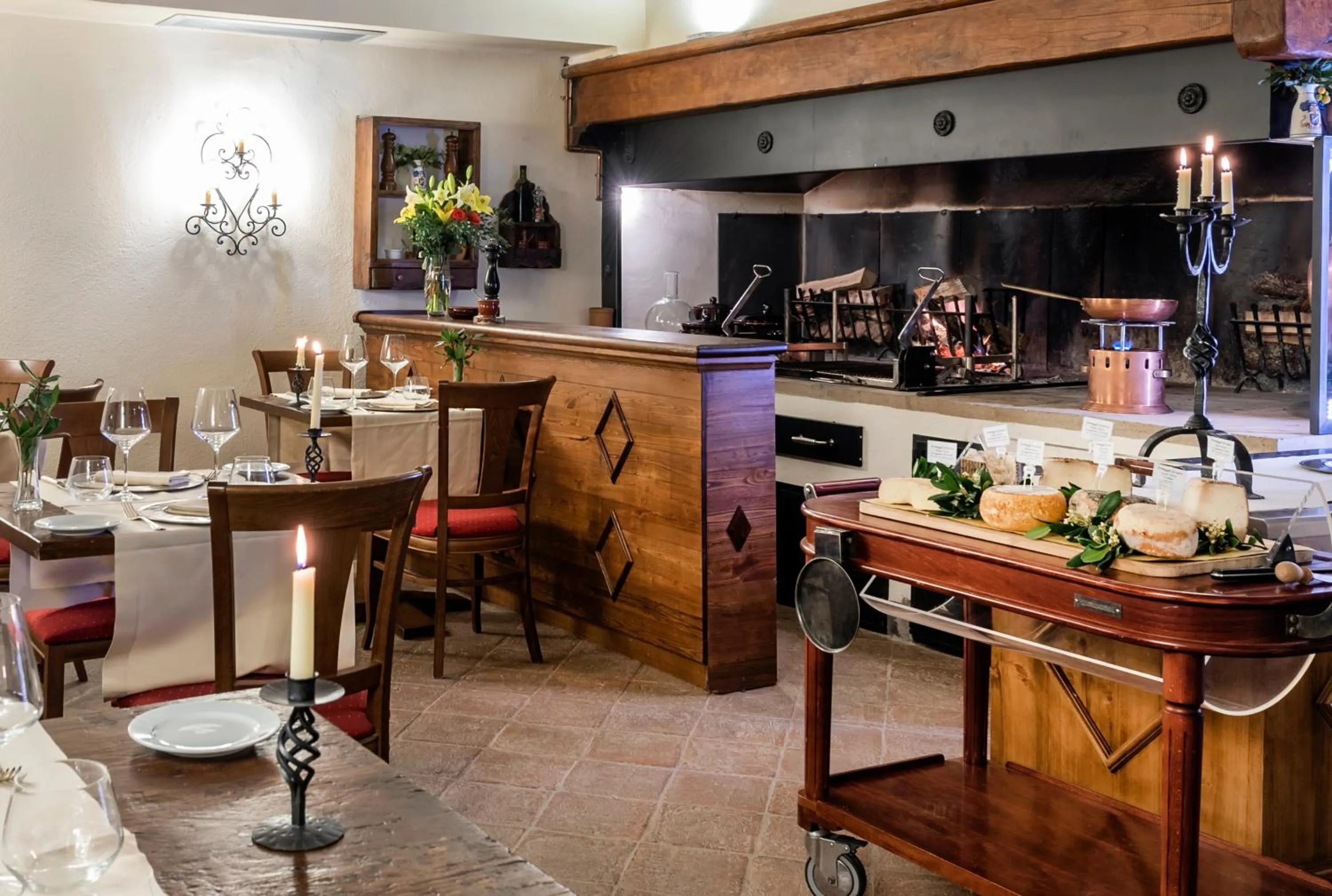 Restaurant/places to eat in Relais Vignale & Spa