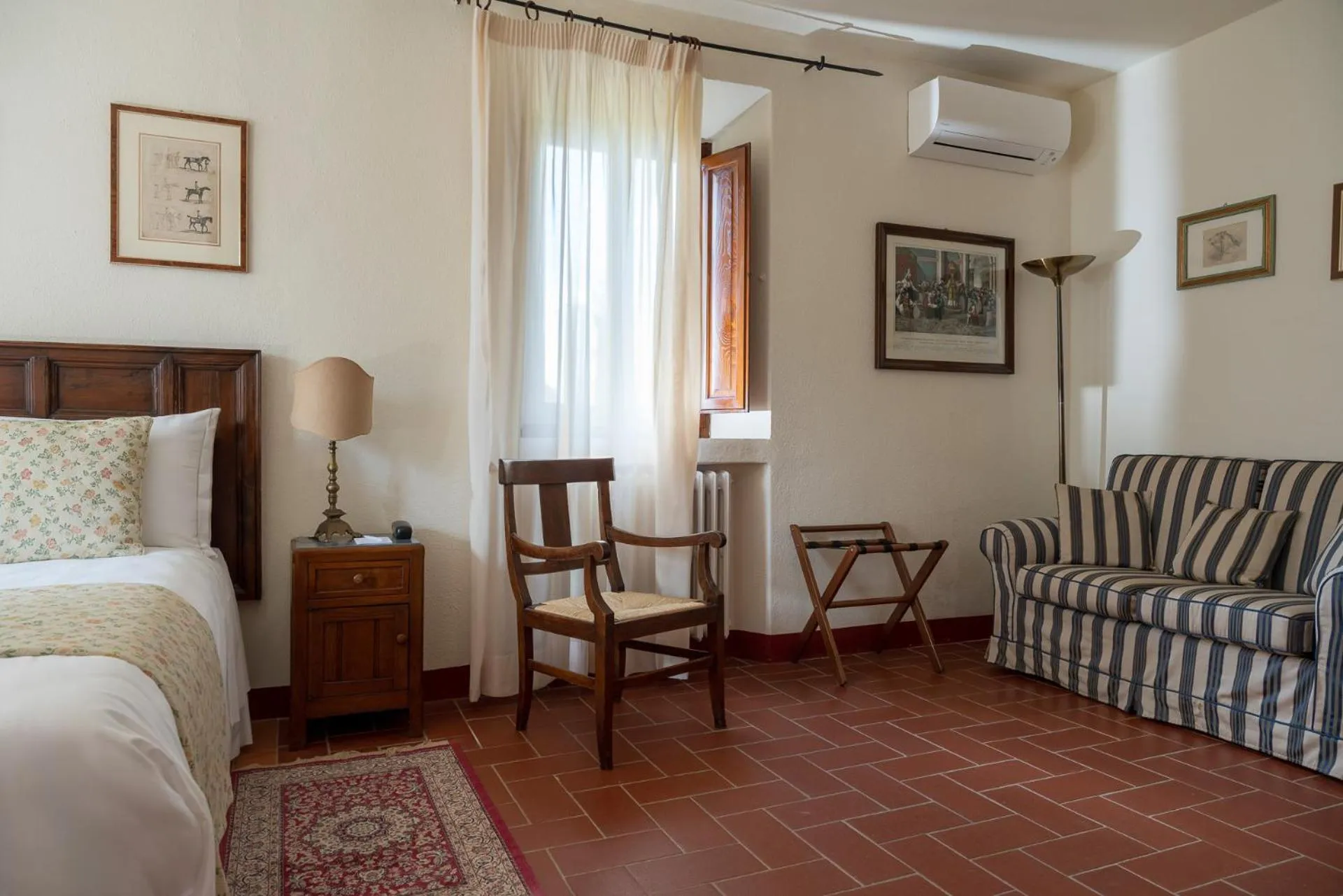 Bedroom in Relais Vignale & Spa