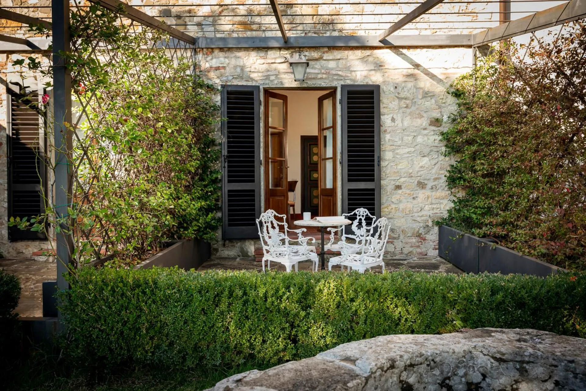 Garden in Relais Vignale & Spa