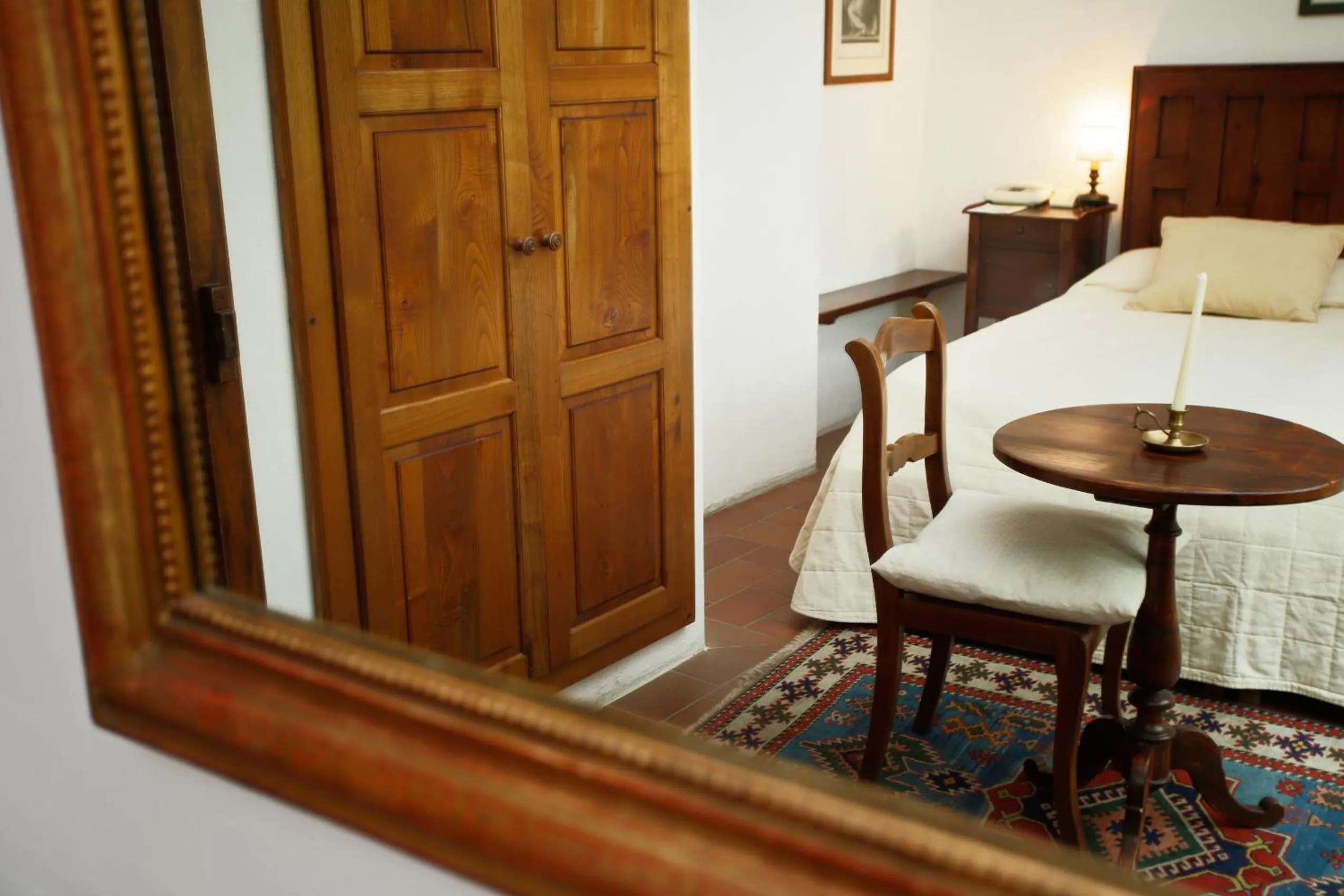 Bed in Relais Vignale & Spa