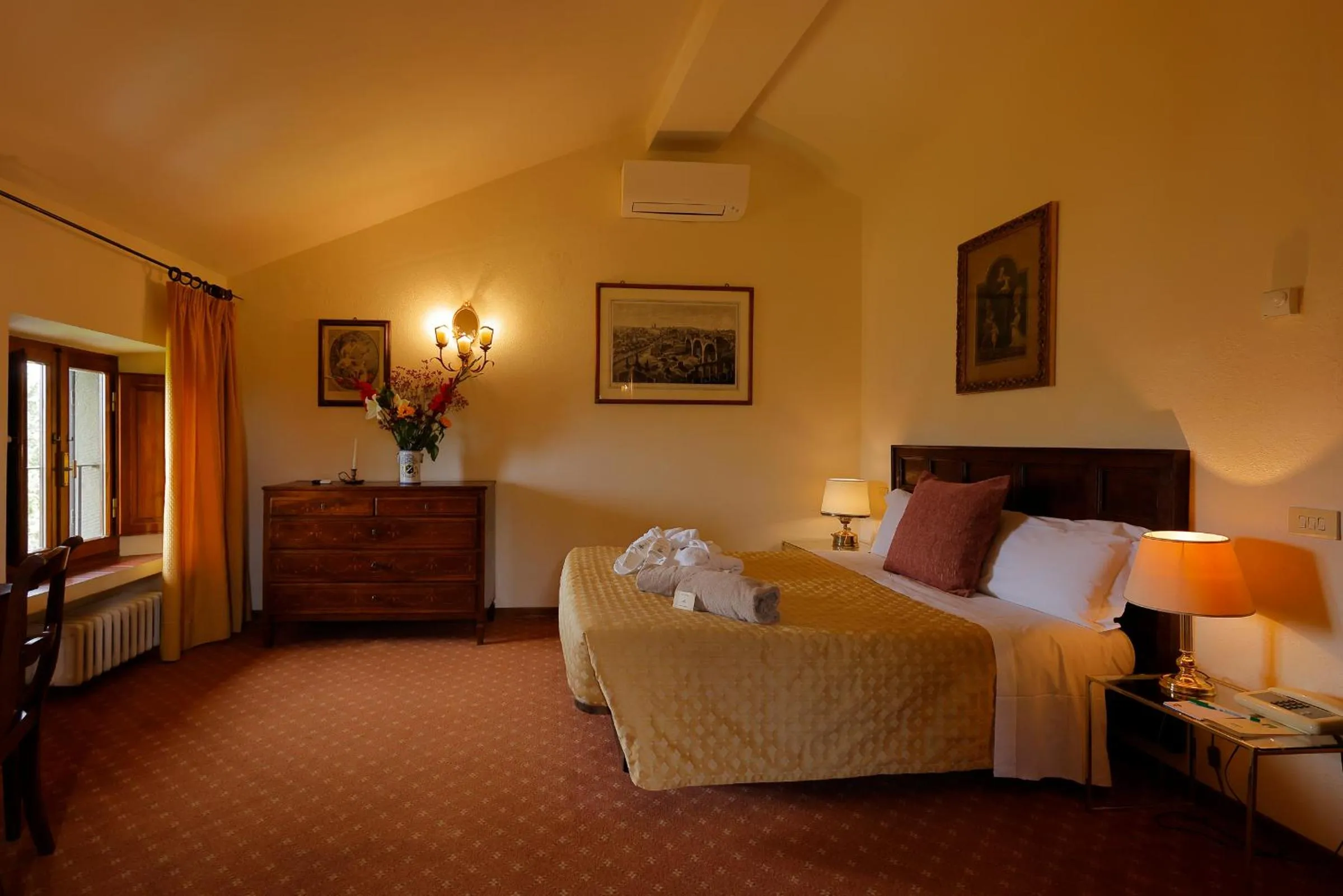 Bed in Relais Vignale & Spa