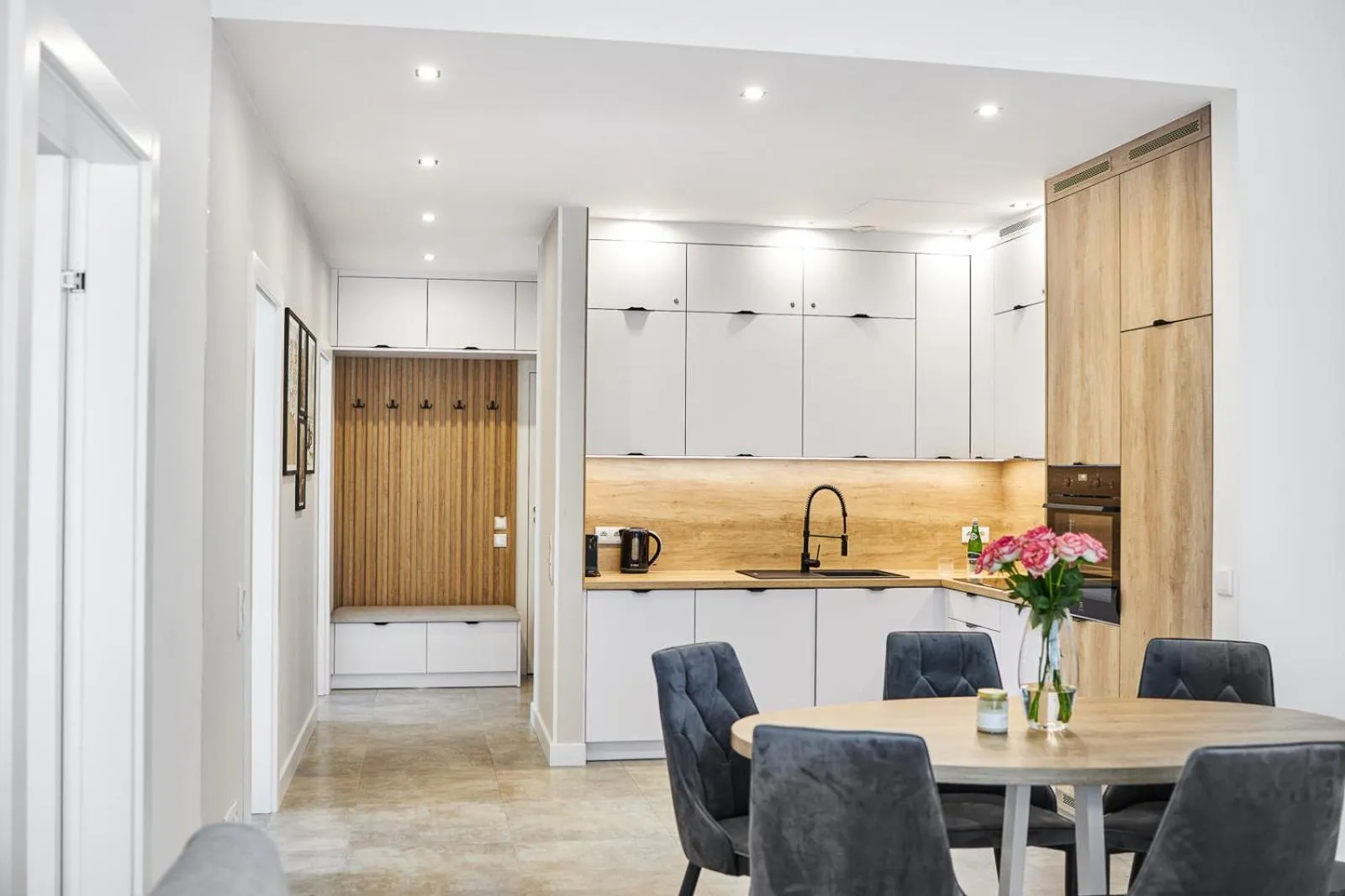 kitchen in Dune Beach Resort - A