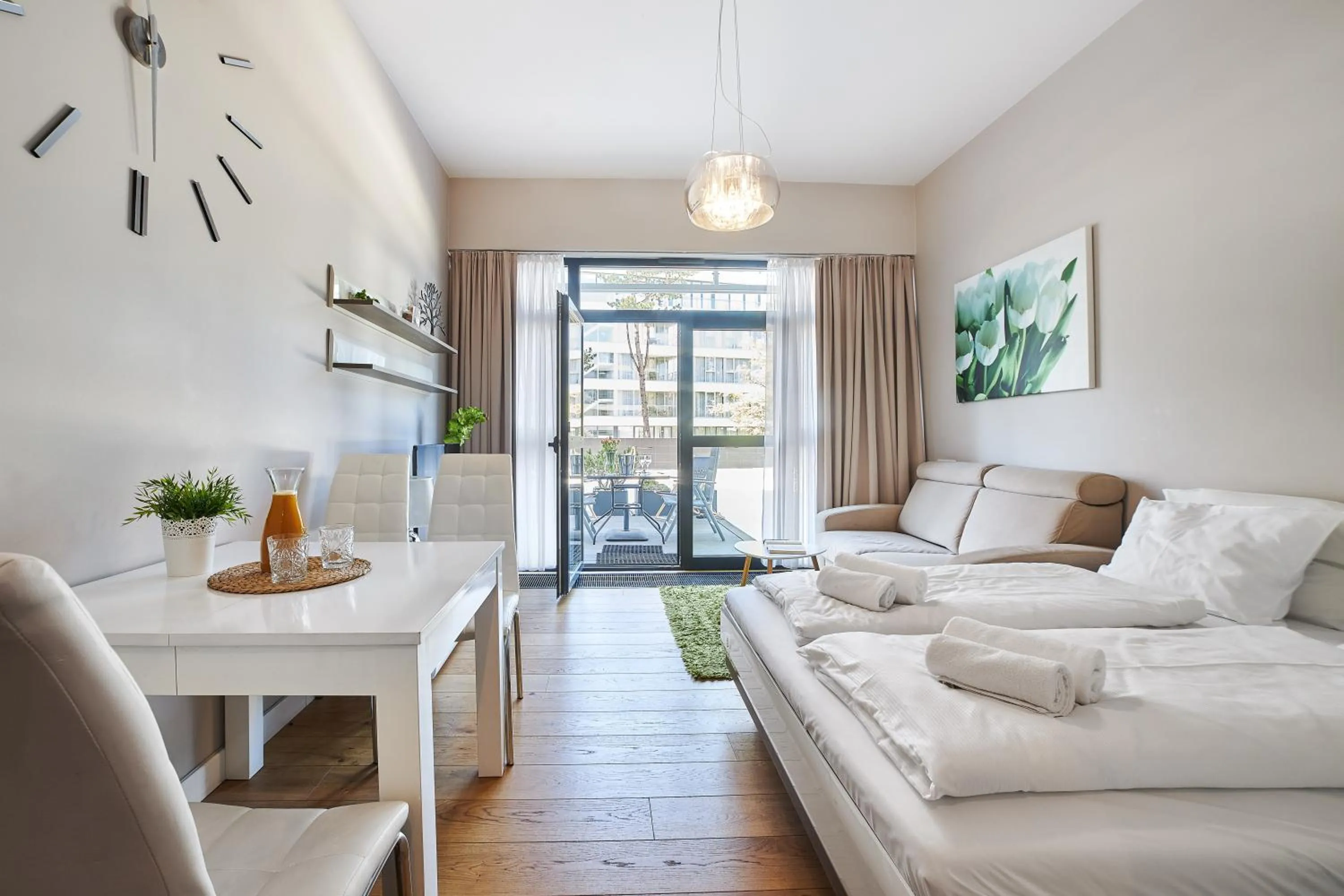 Bed in Dune Beach Resort - A