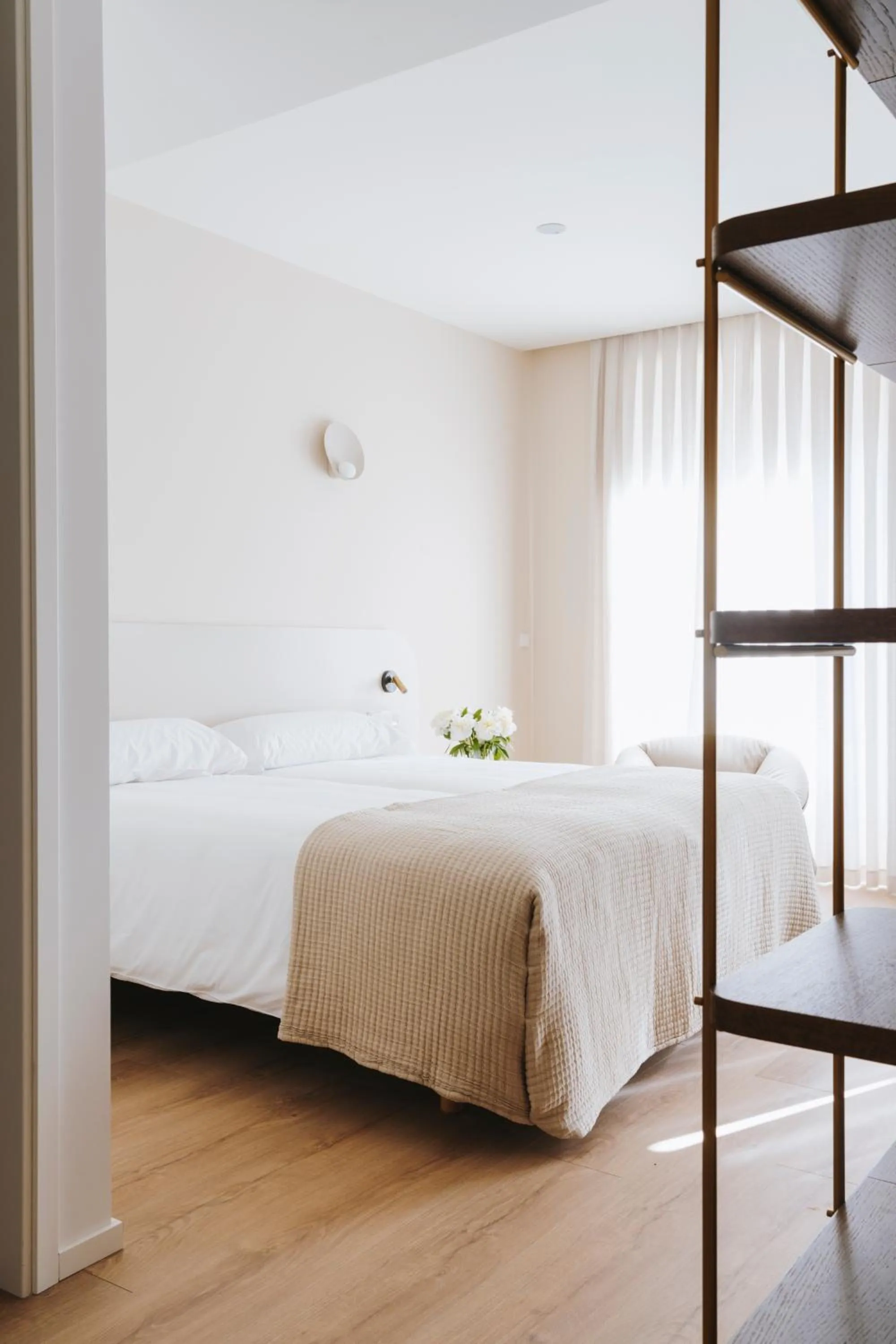 Bed in The Passage Apartments