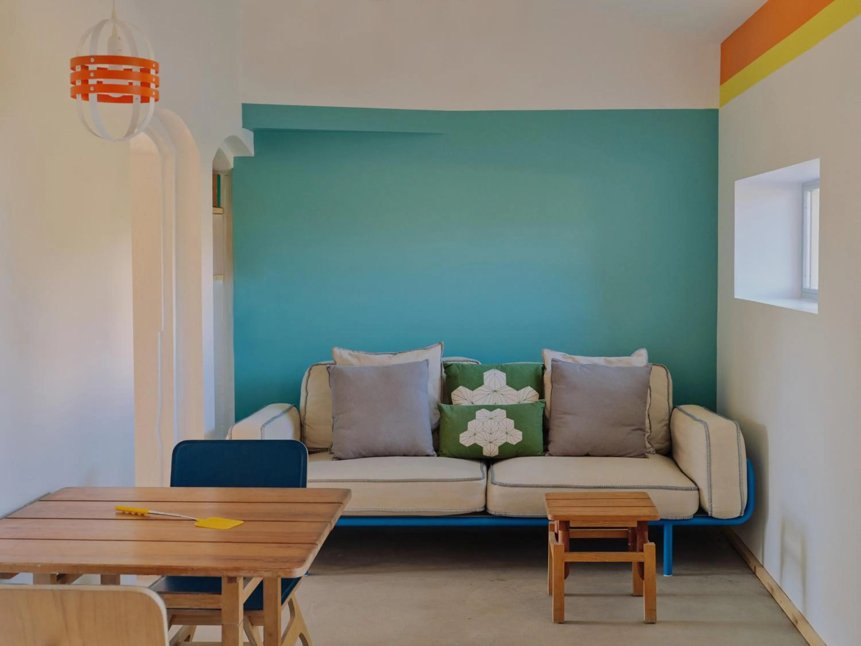 Living room in Domaine La Ferme HI bride