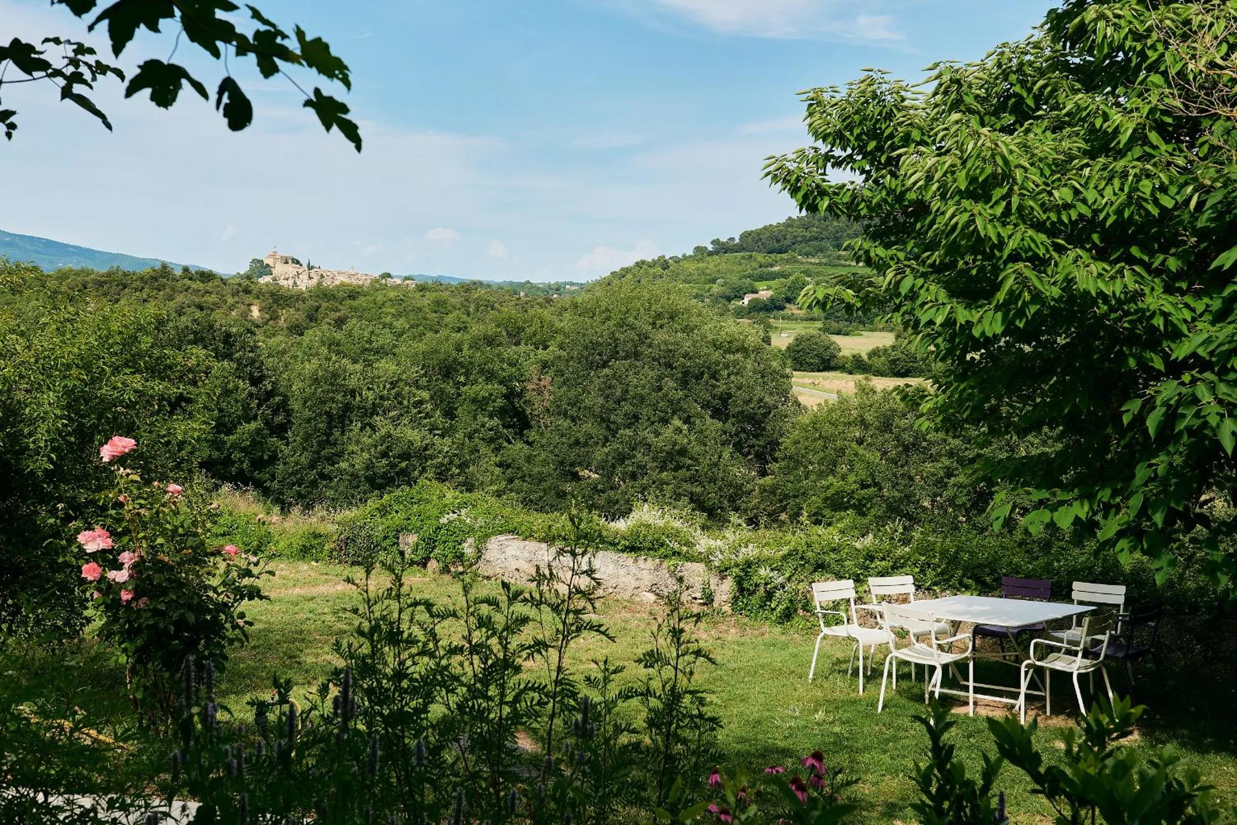 Natural landscape in Domaine La Ferme HI bride
