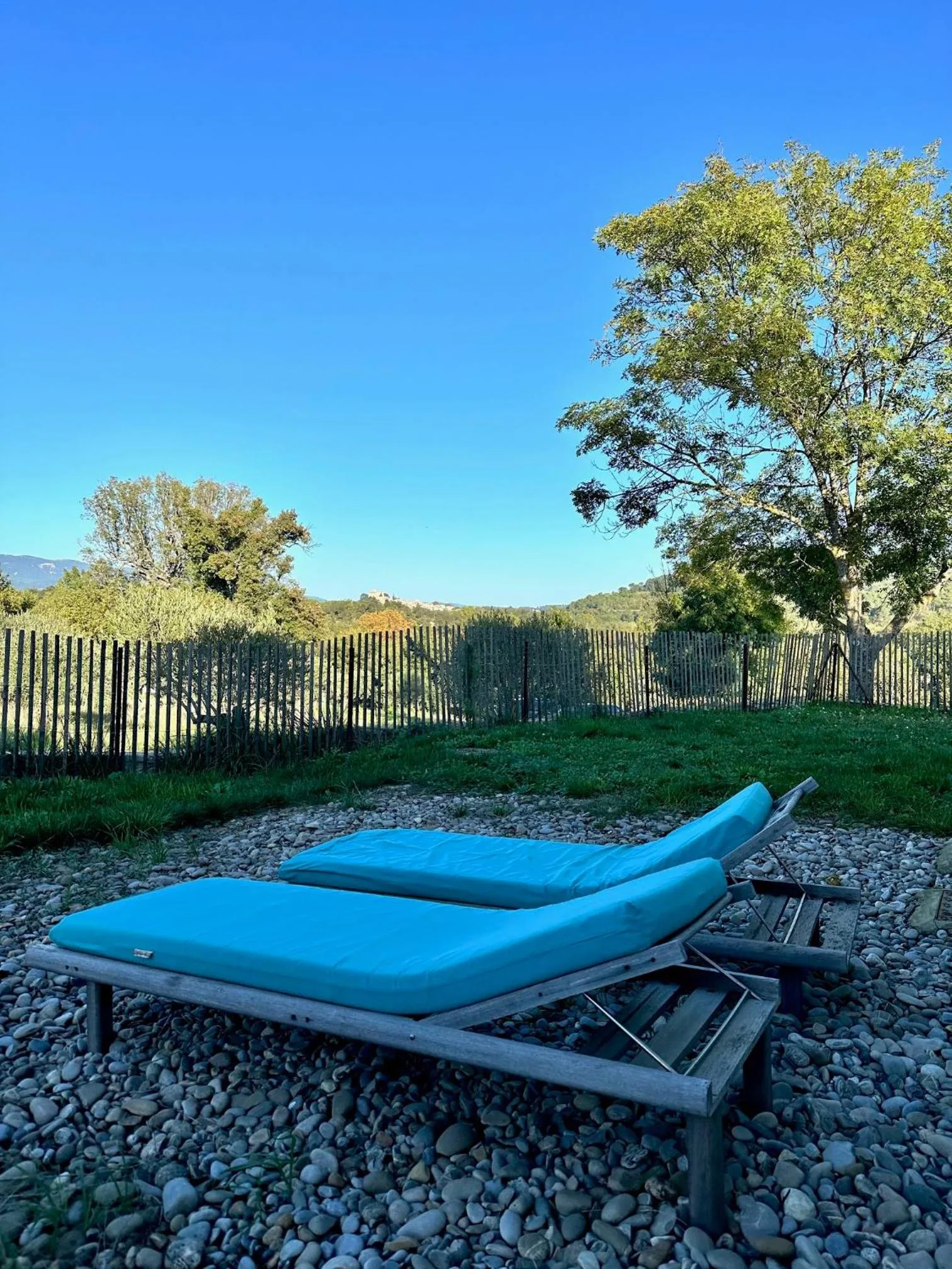 Natural landscape in Domaine La Ferme HI bride