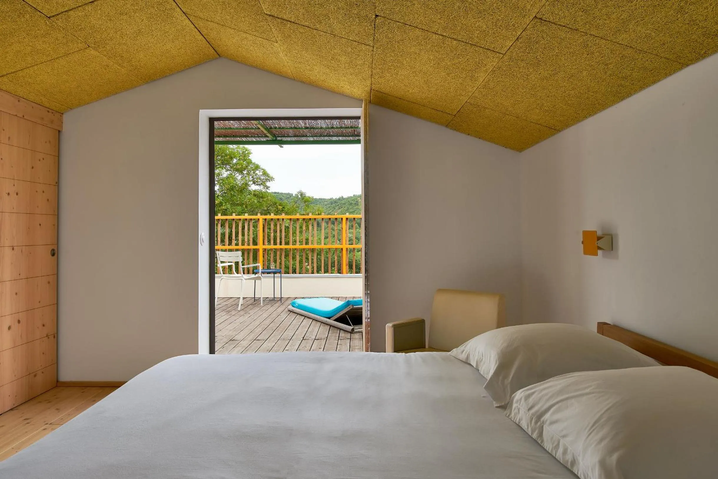 Bedroom, Bed in Domaine La Ferme HI bride