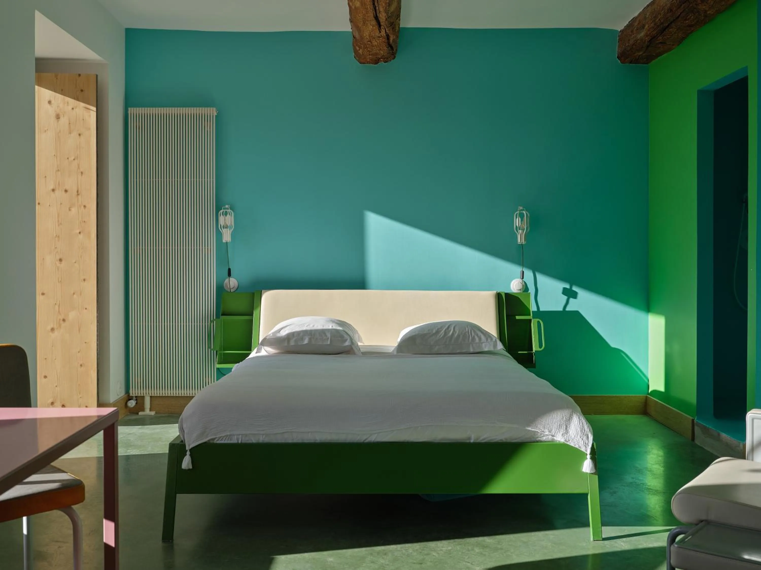 Bedroom, Bed in Domaine La Ferme HI bride