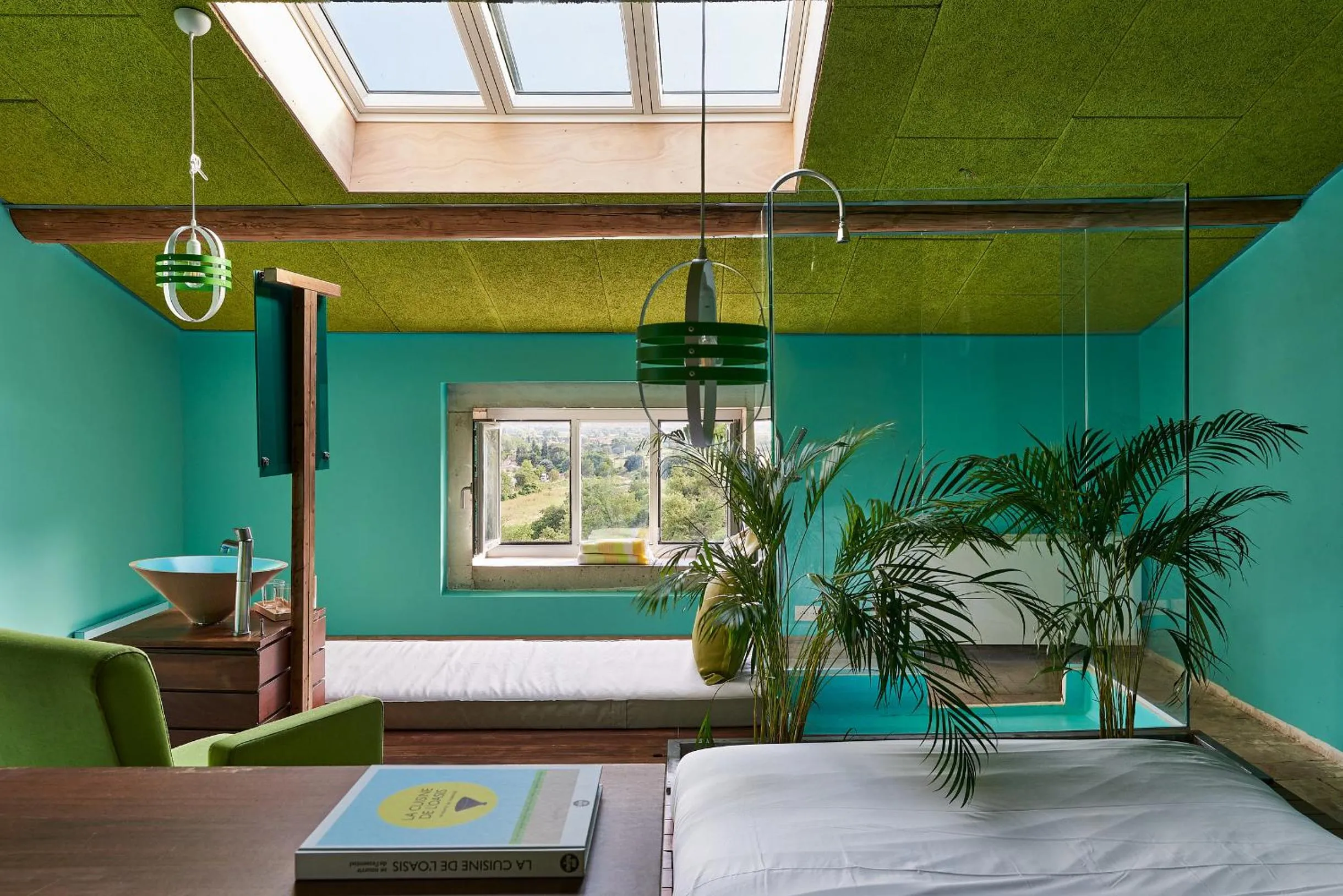 Bedroom, Bed in Domaine La Ferme HI bride