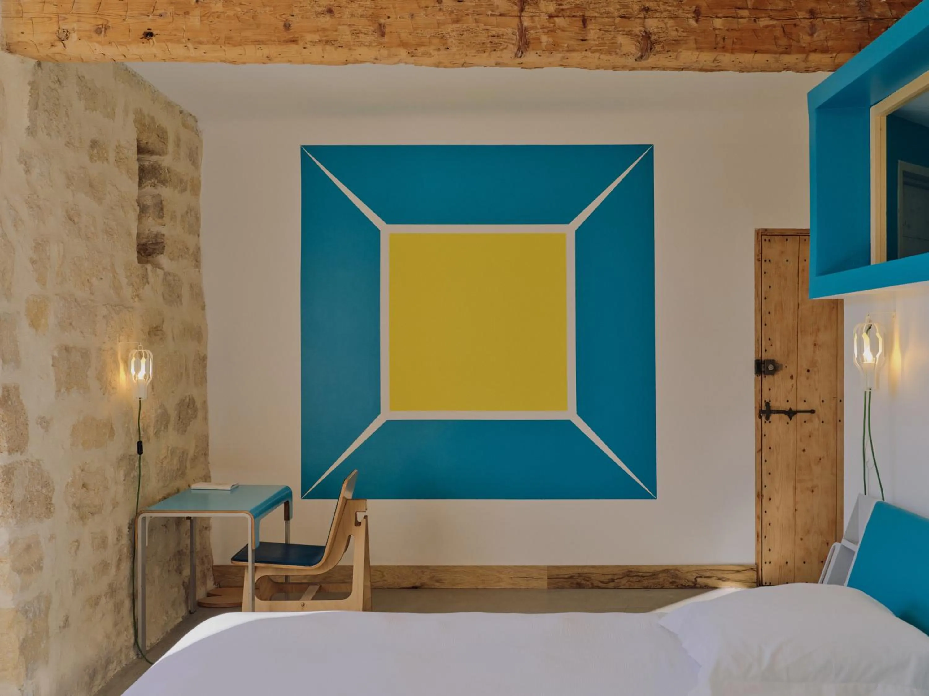 Bedroom, Bed in Domaine La Ferme HI bride