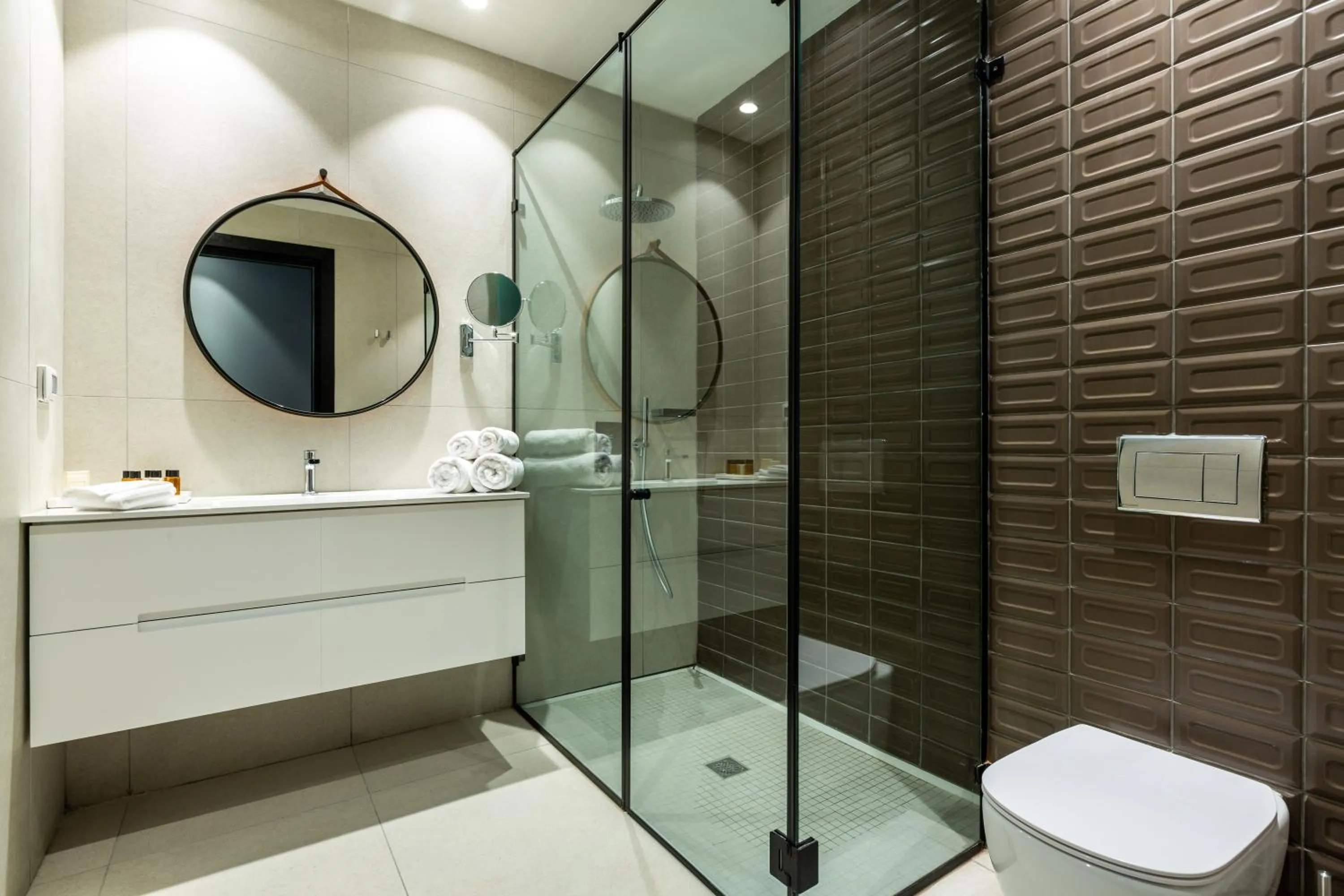 Bathroom in Dhotel - די הוטל