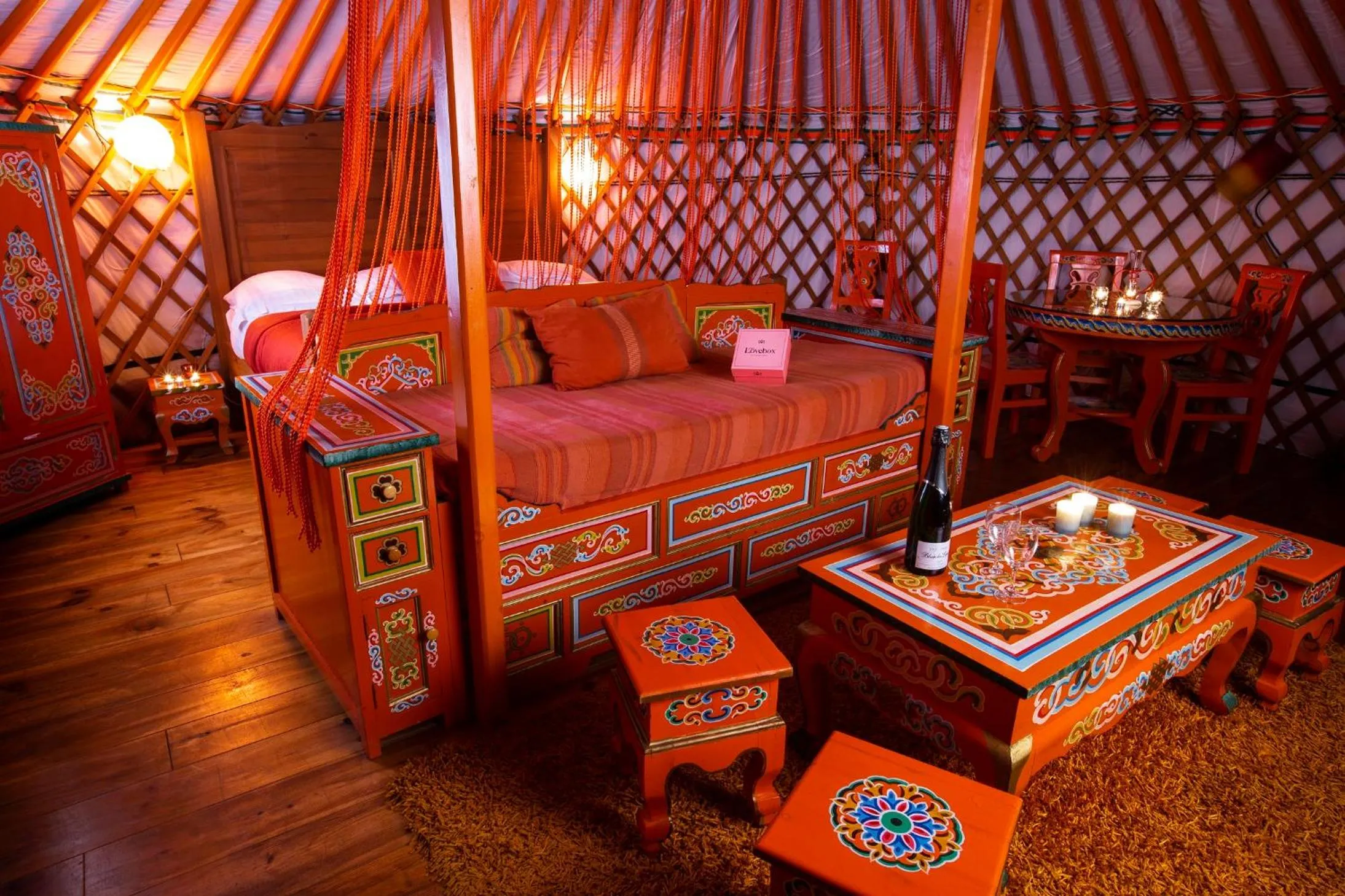 Bed in Domaine Arvor & Spa