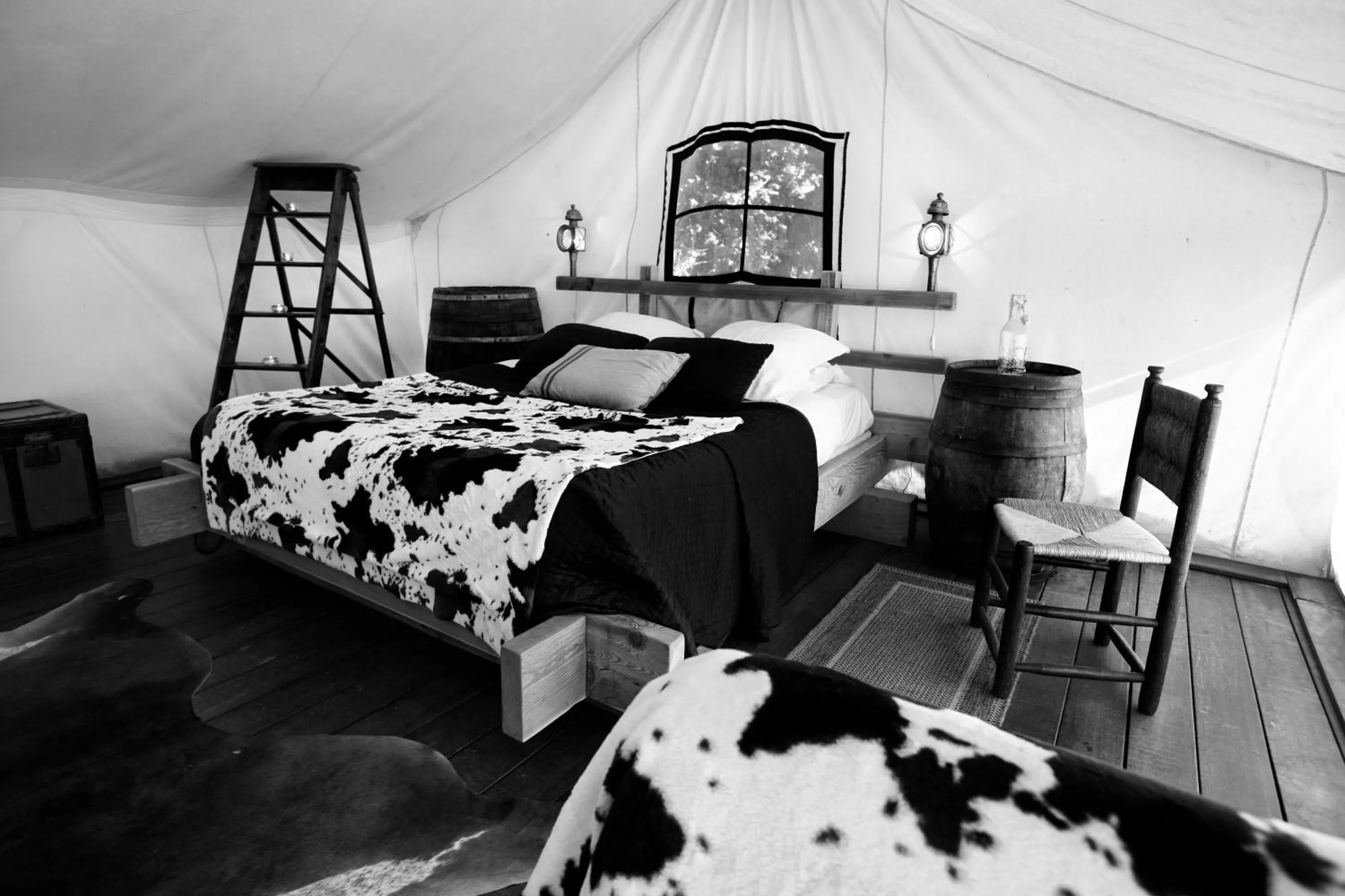 Bed in Domaine Arvor & Spa