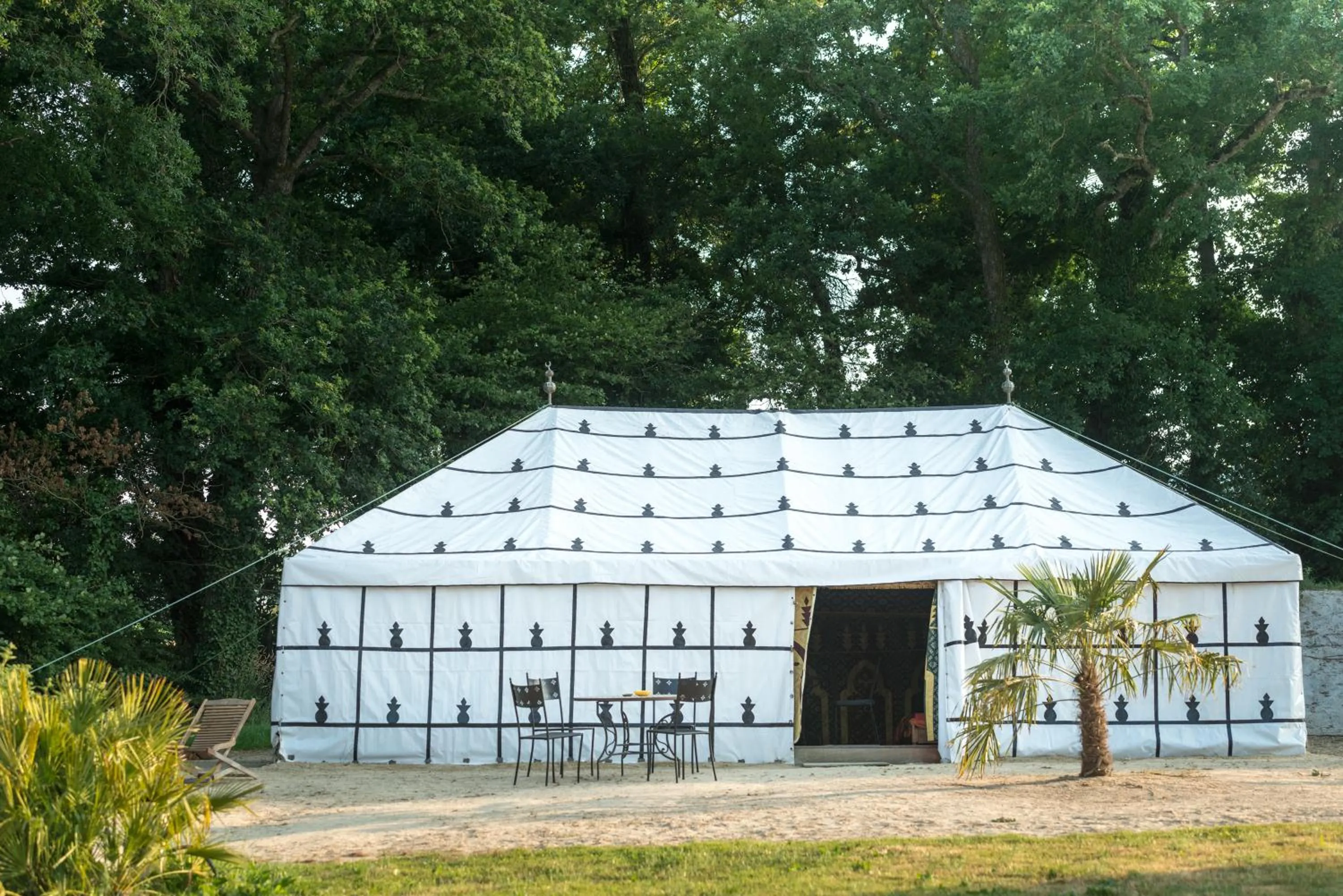 Garden in Domaine Arvor & Spa