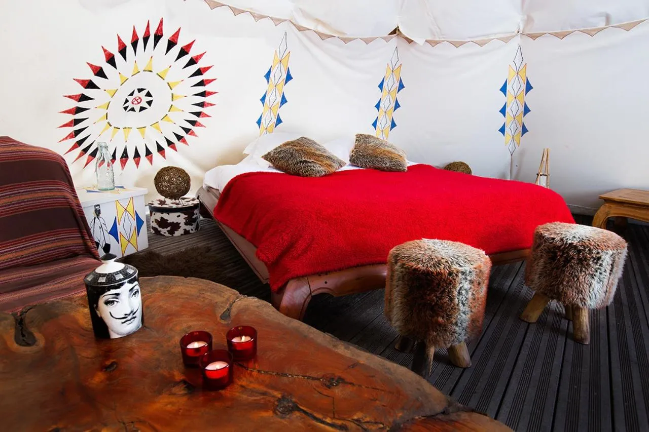 Bed in Domaine Arvor & Spa