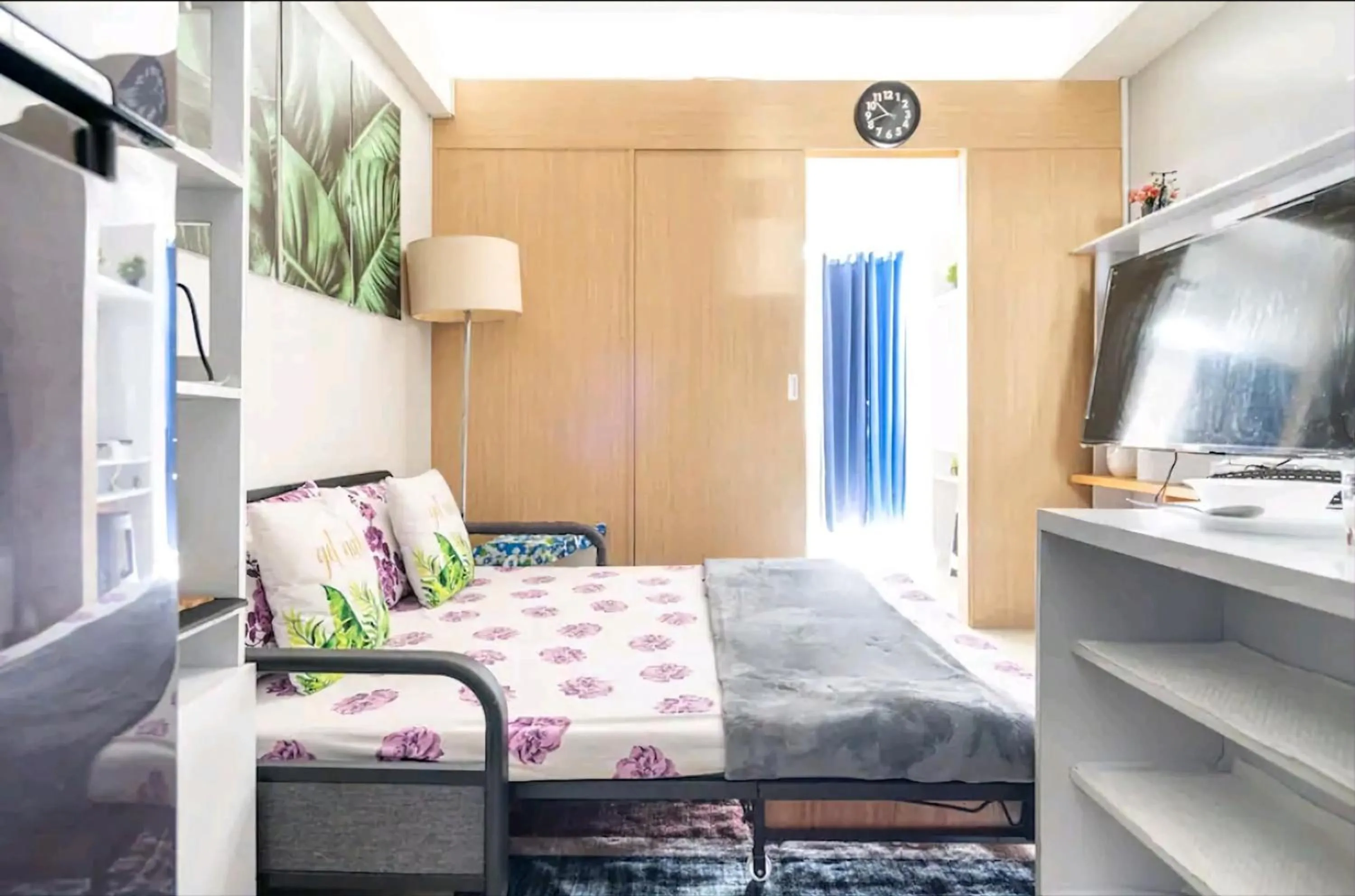 Bed in Grass Residences SM North Edsa and Trinoma