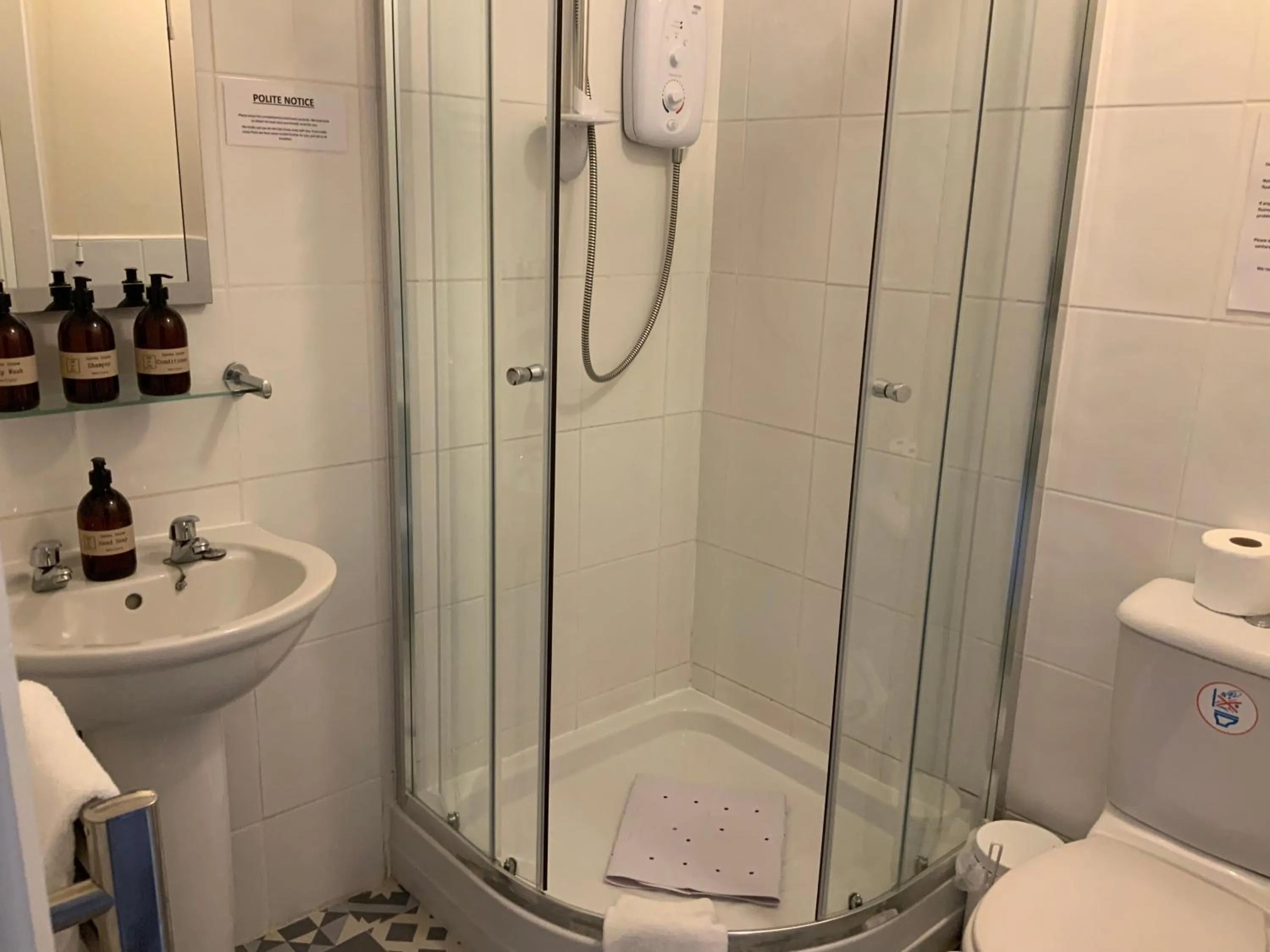 Shower in Haven House