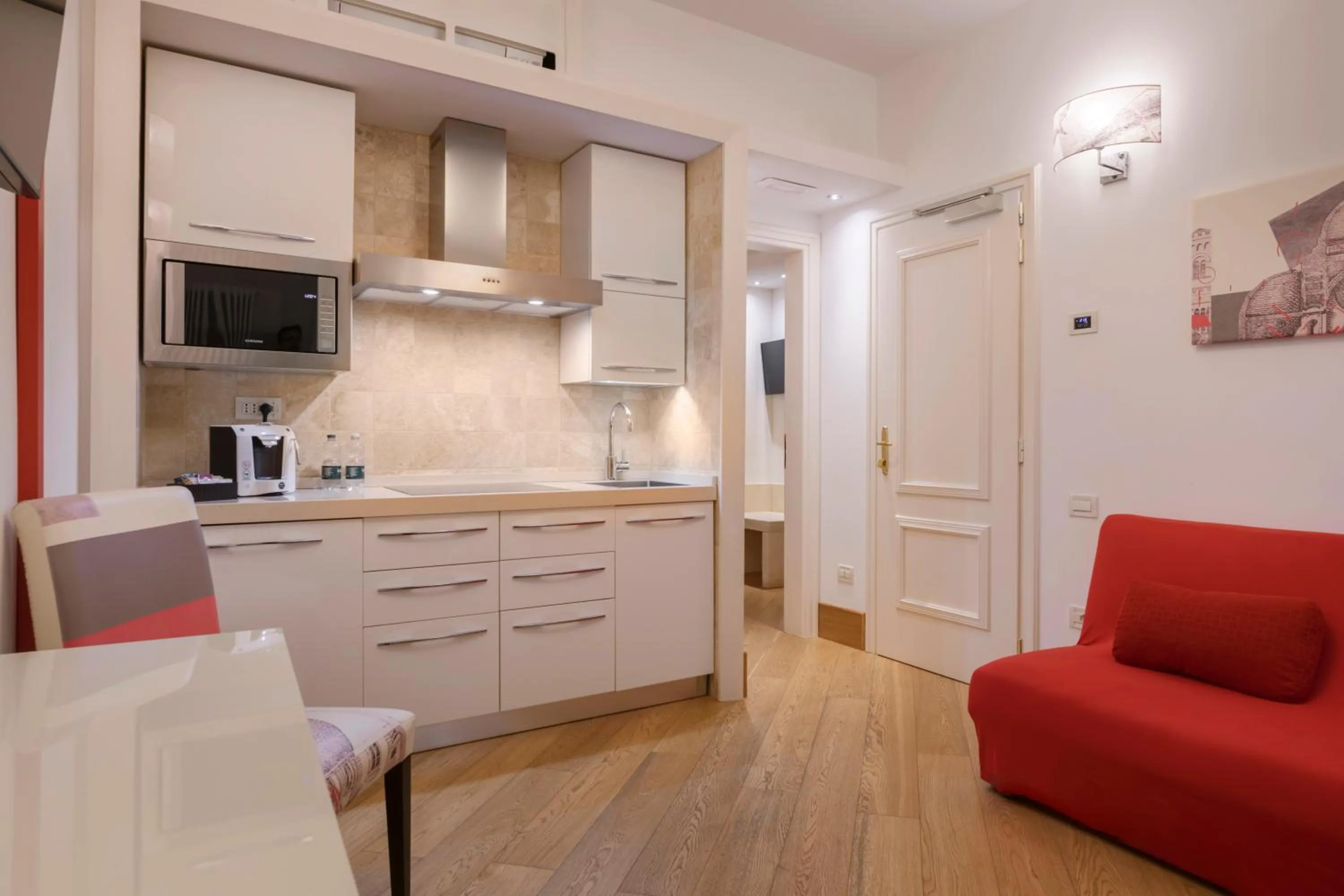 Seating area in Hotel Armonia