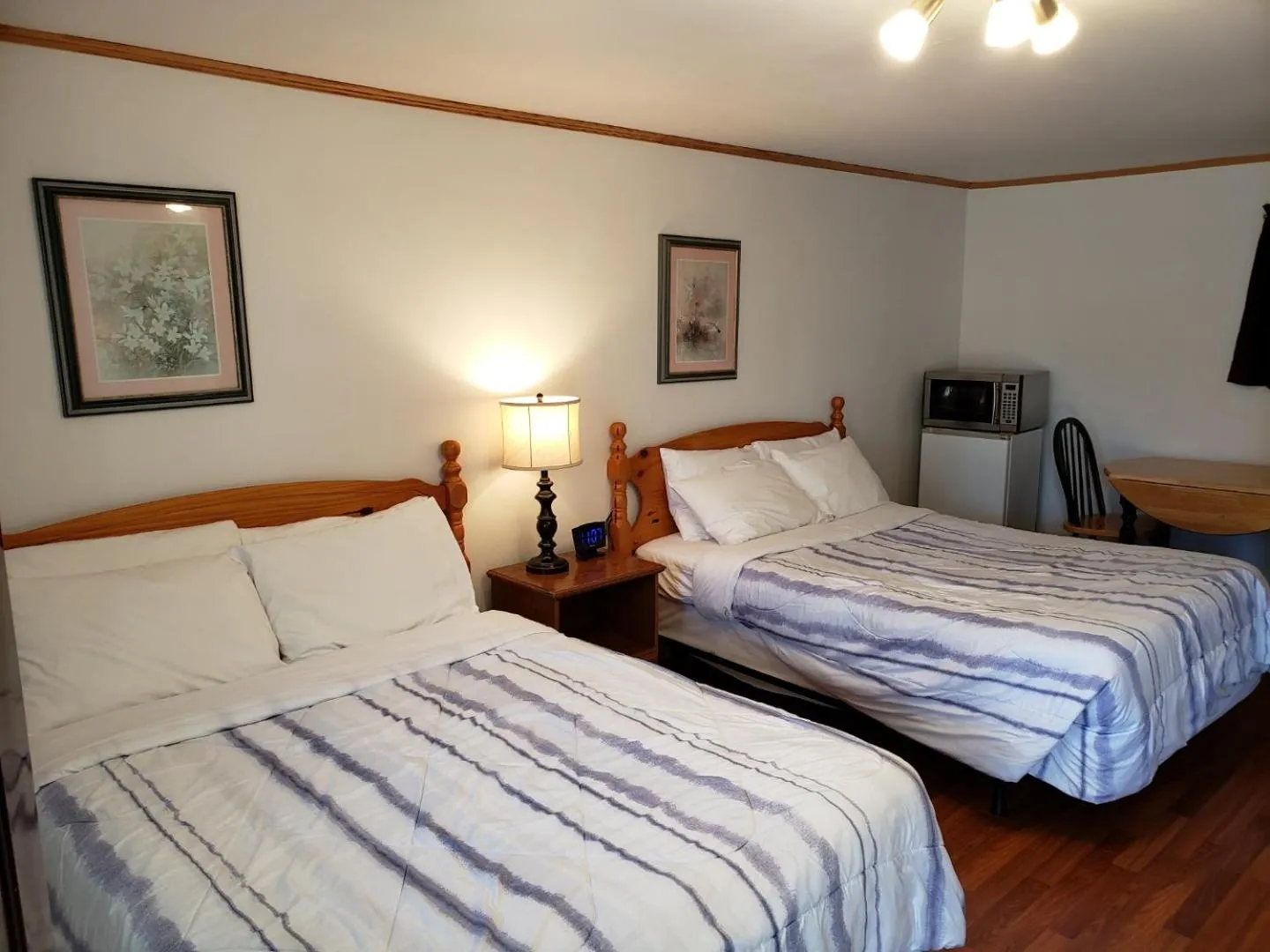 Bed in Scoodic Motel