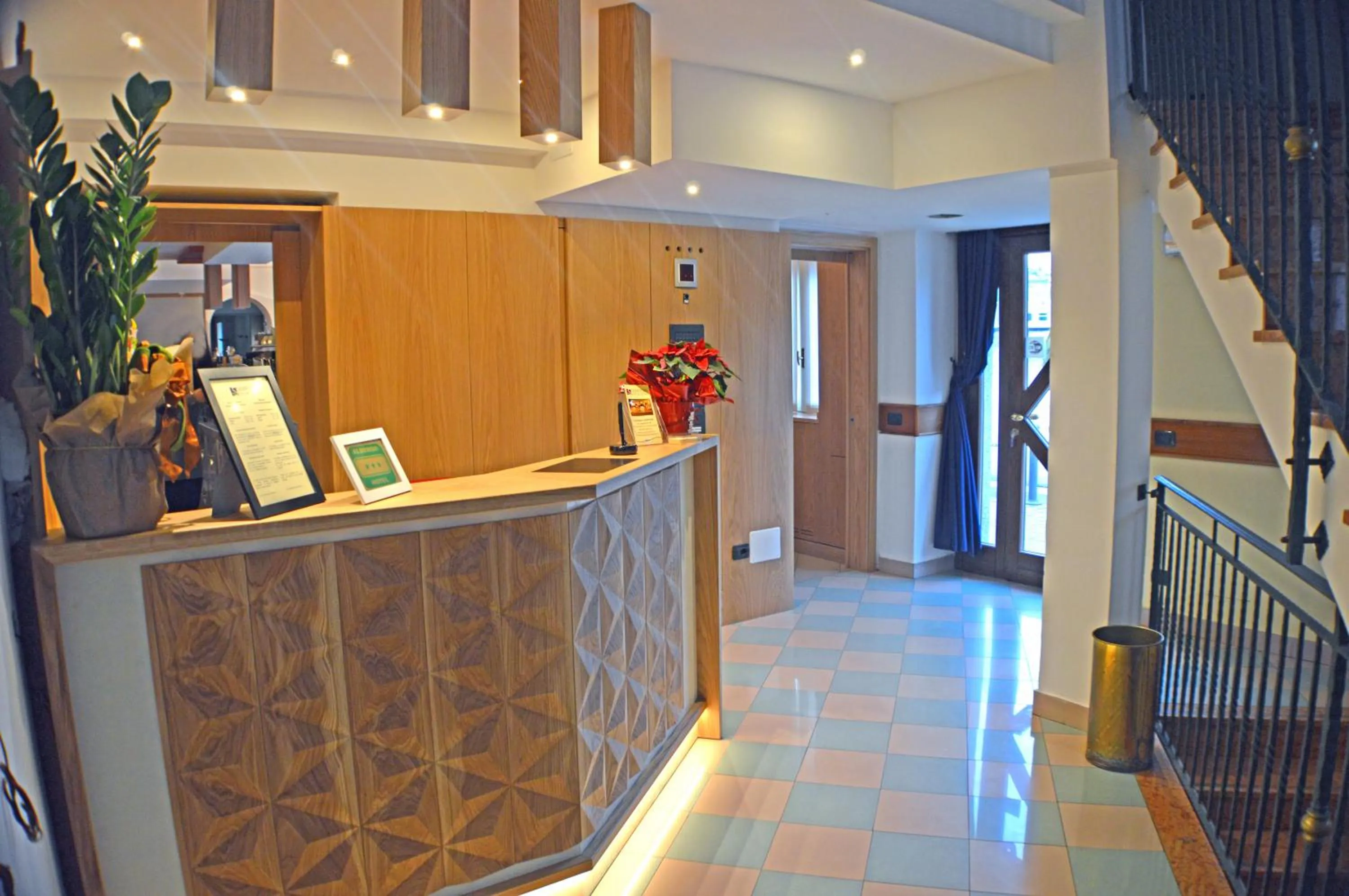 Lobby or reception in Sempione Hotel Malpensa