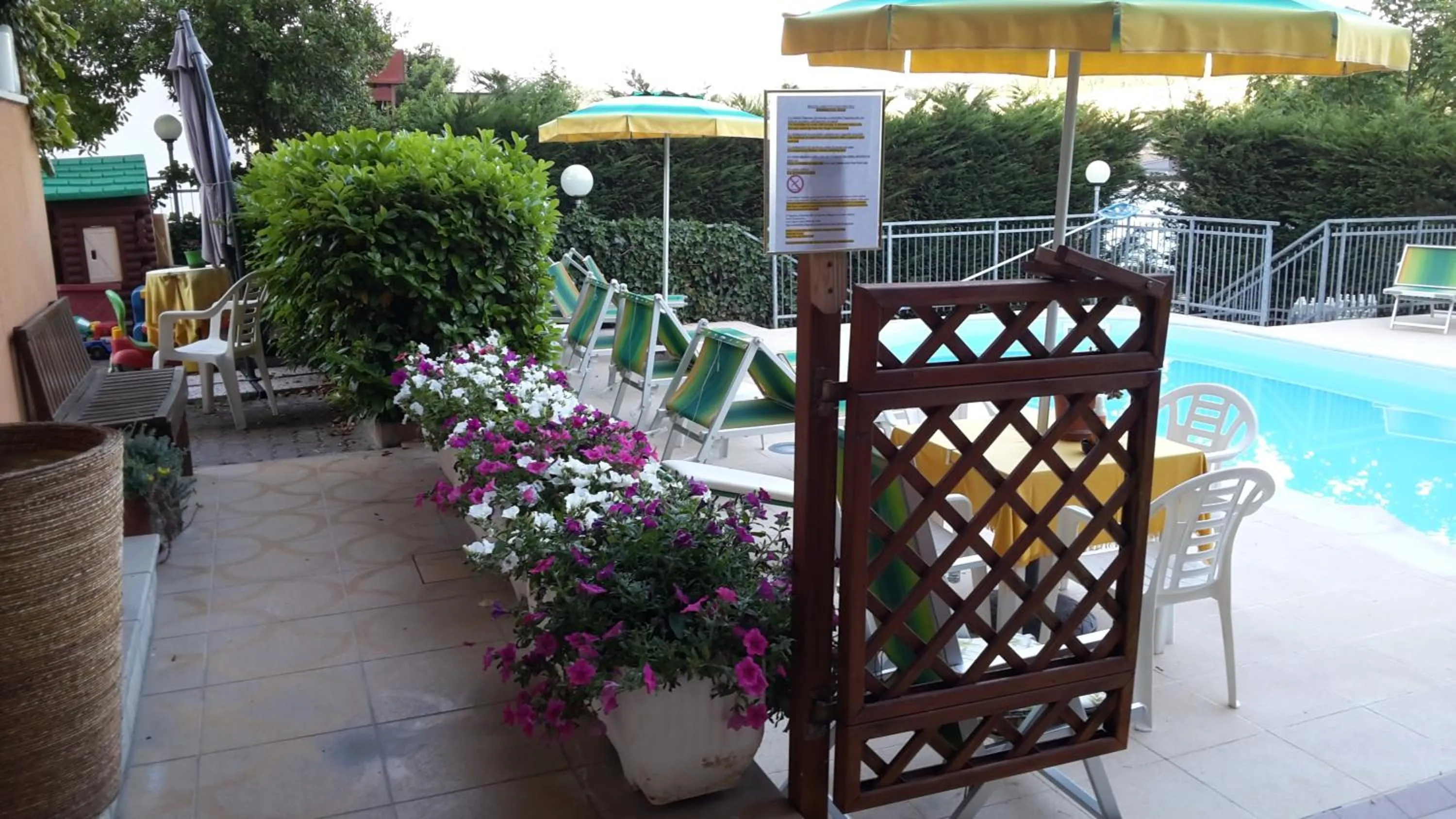 Swimming pool in Hotel Garden Ristorante