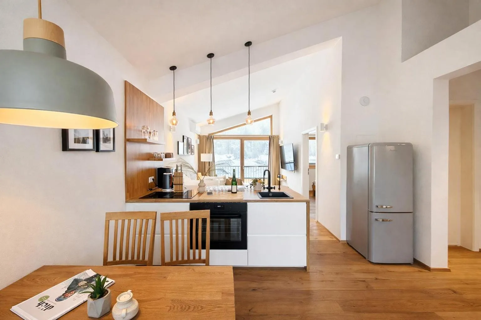 Kitchen or kitchenette in Da Alois - Alpine Premium Apartments