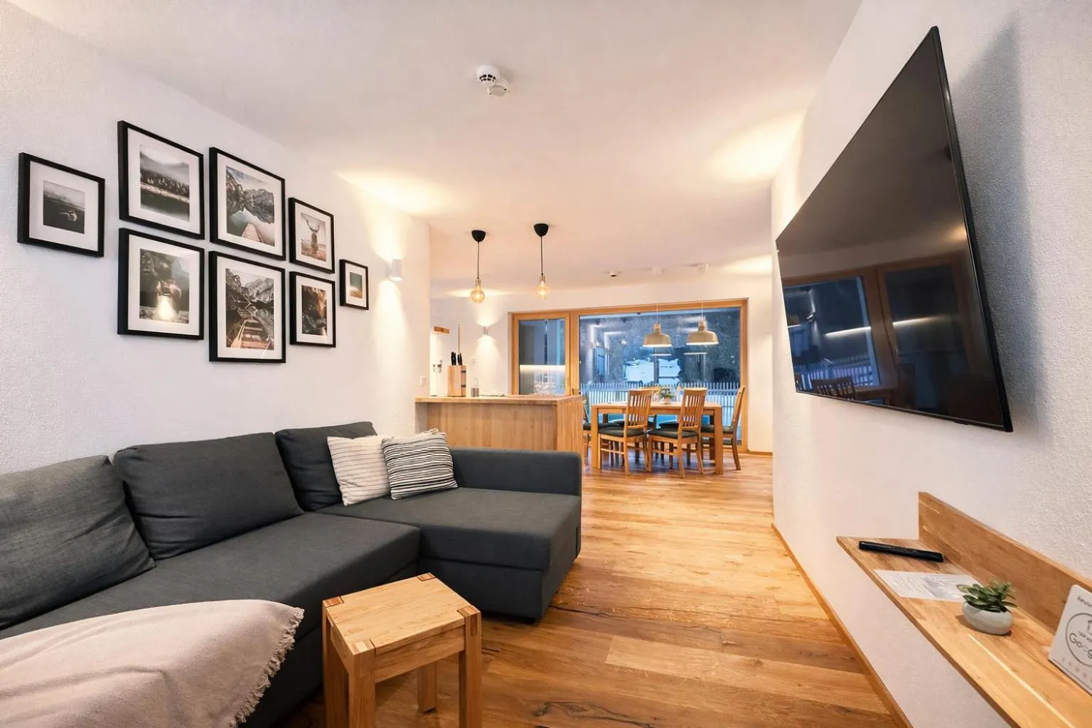 Communal lounge/ TV room in Da Alois - Alpine Premium Apartments